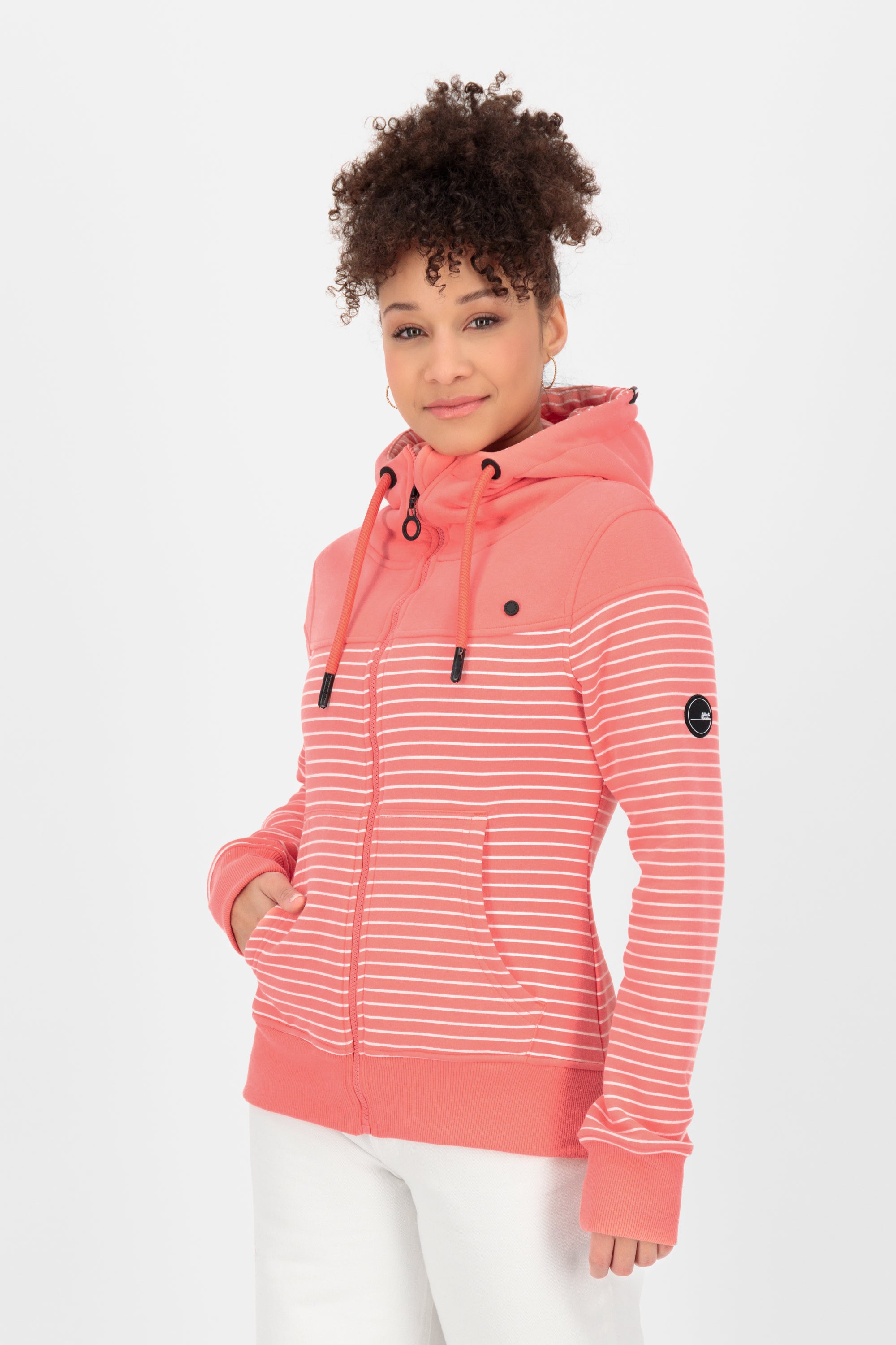 PalinaAK Z Hooded Sweat Jacket Pink