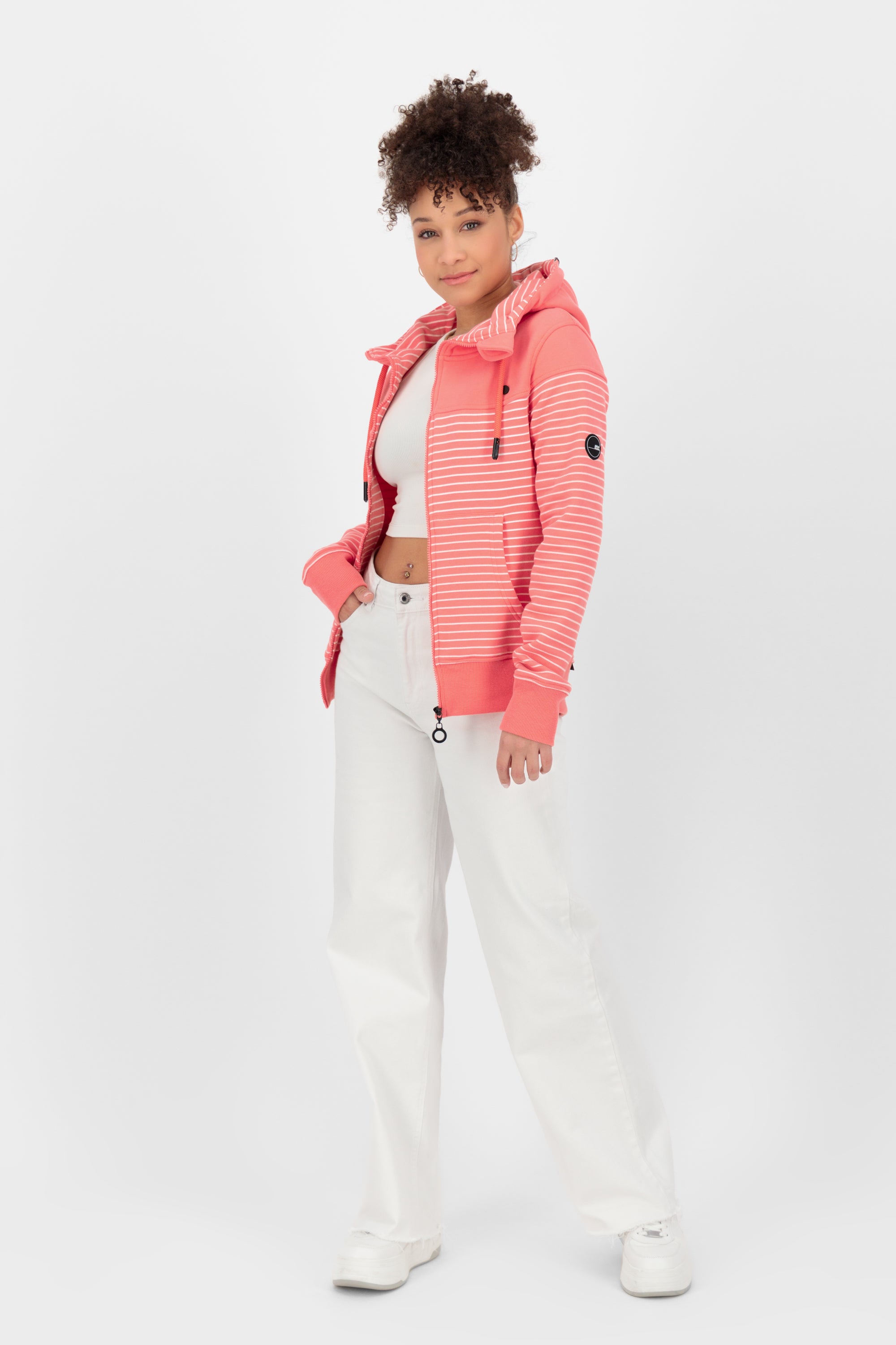 PalinaAK Z Hooded Sweat Jacket Pink