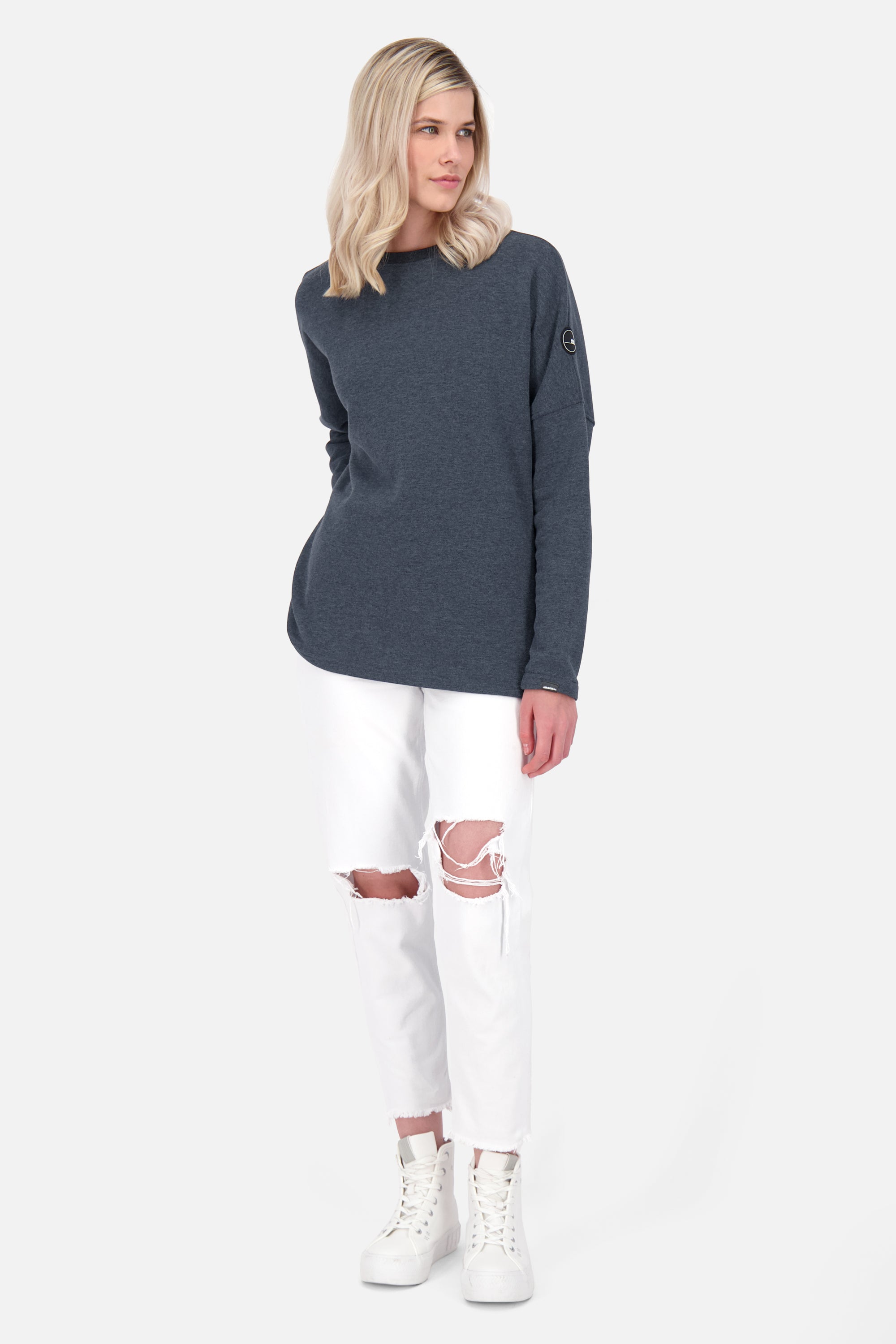 Crewneck Pullover Damen DeniseAK A Dunkelblau