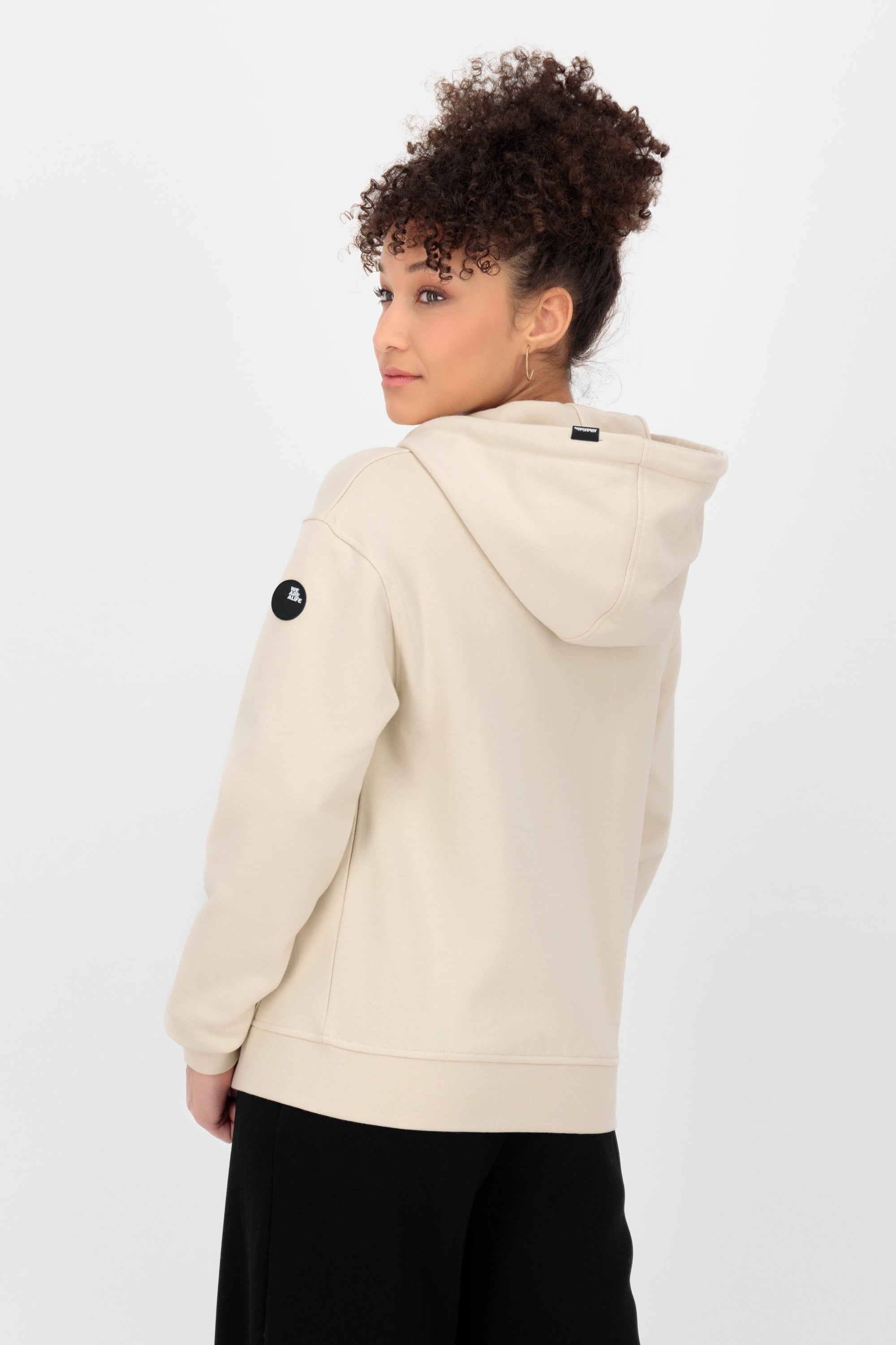 TwiggyAK A Hooded Sweat Jacket Beige