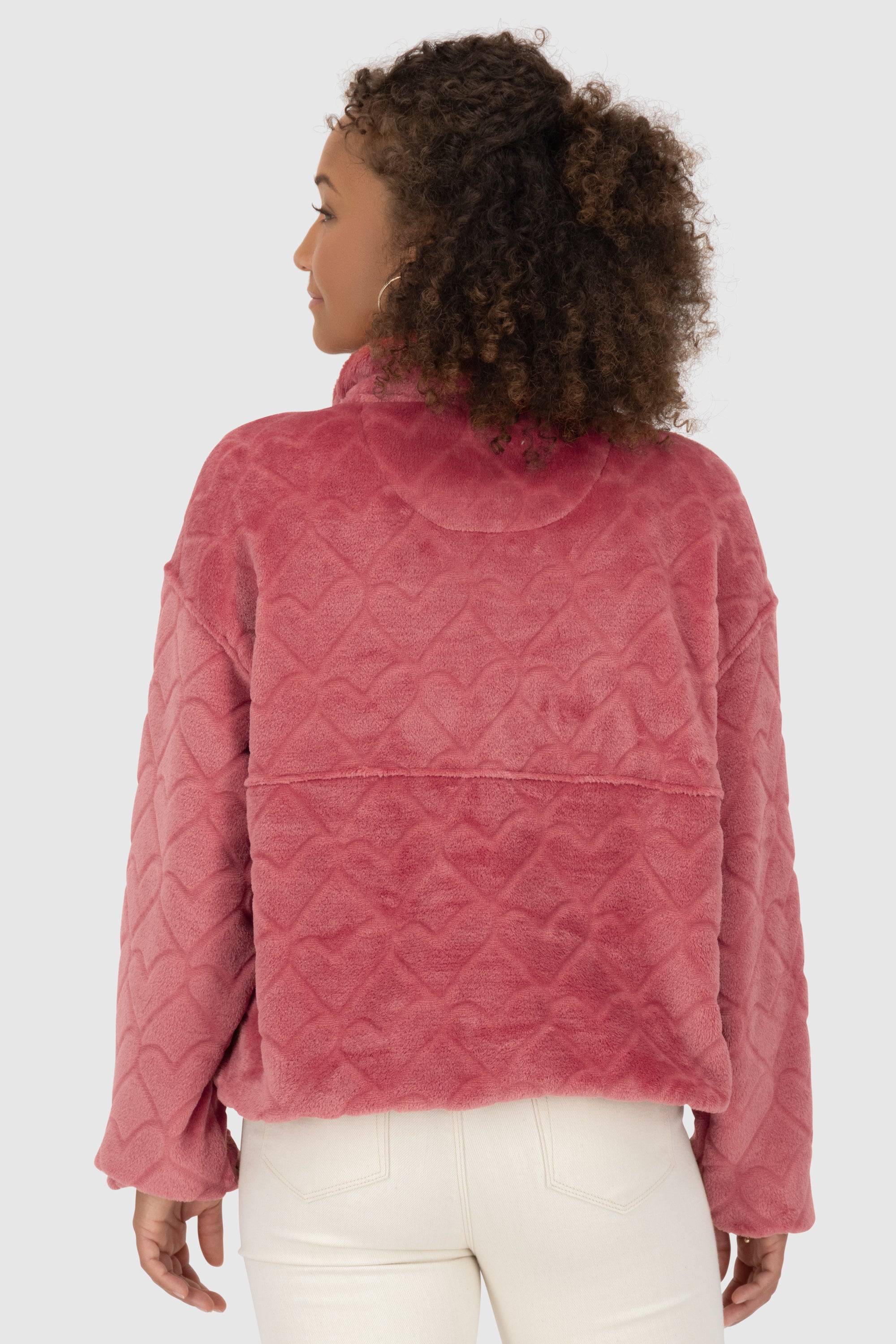 LilianAK G Teddy Sweatshirt Rot