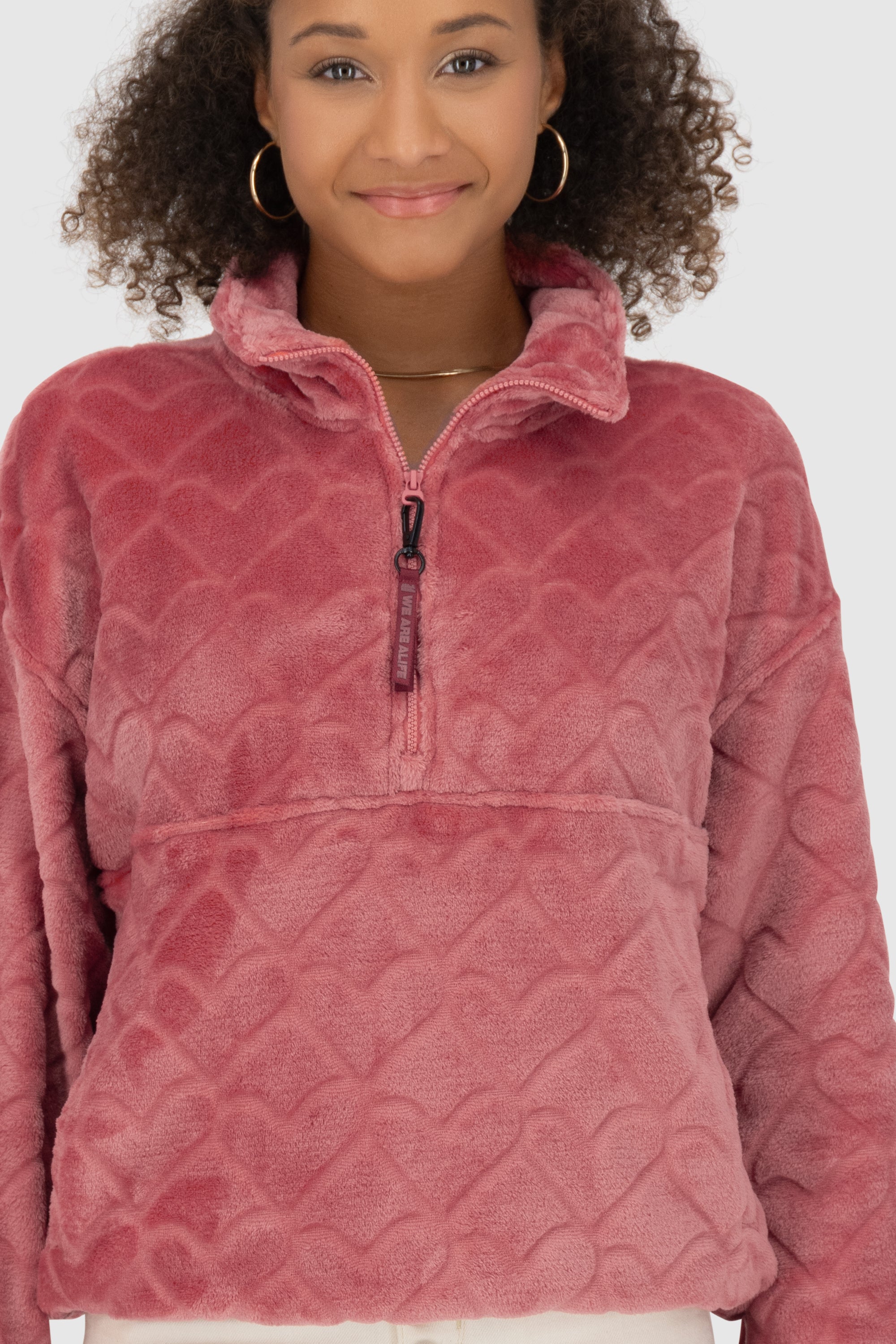 LilianAK G Teddy Sweatshirt Rot