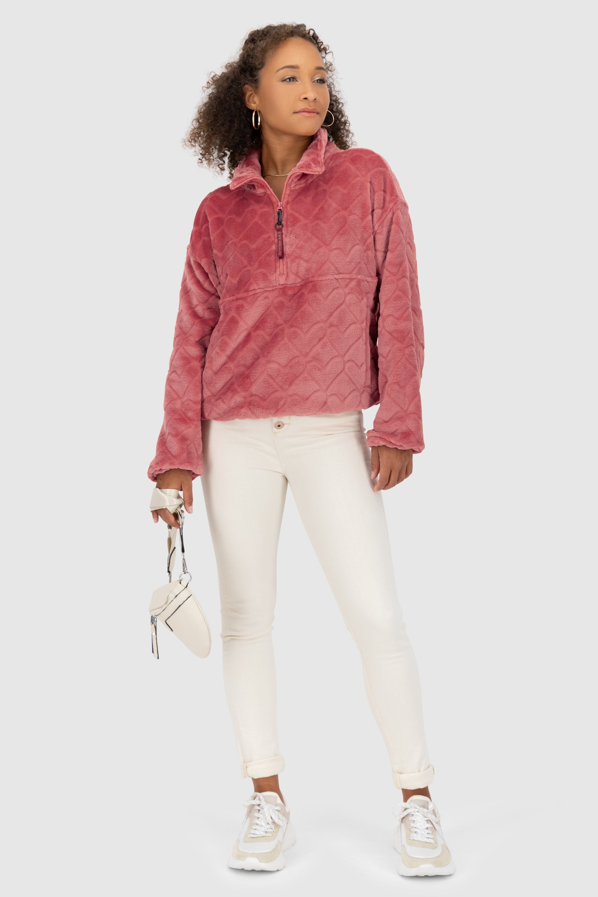 LilianAK G Teddy Sweatshirt Rot