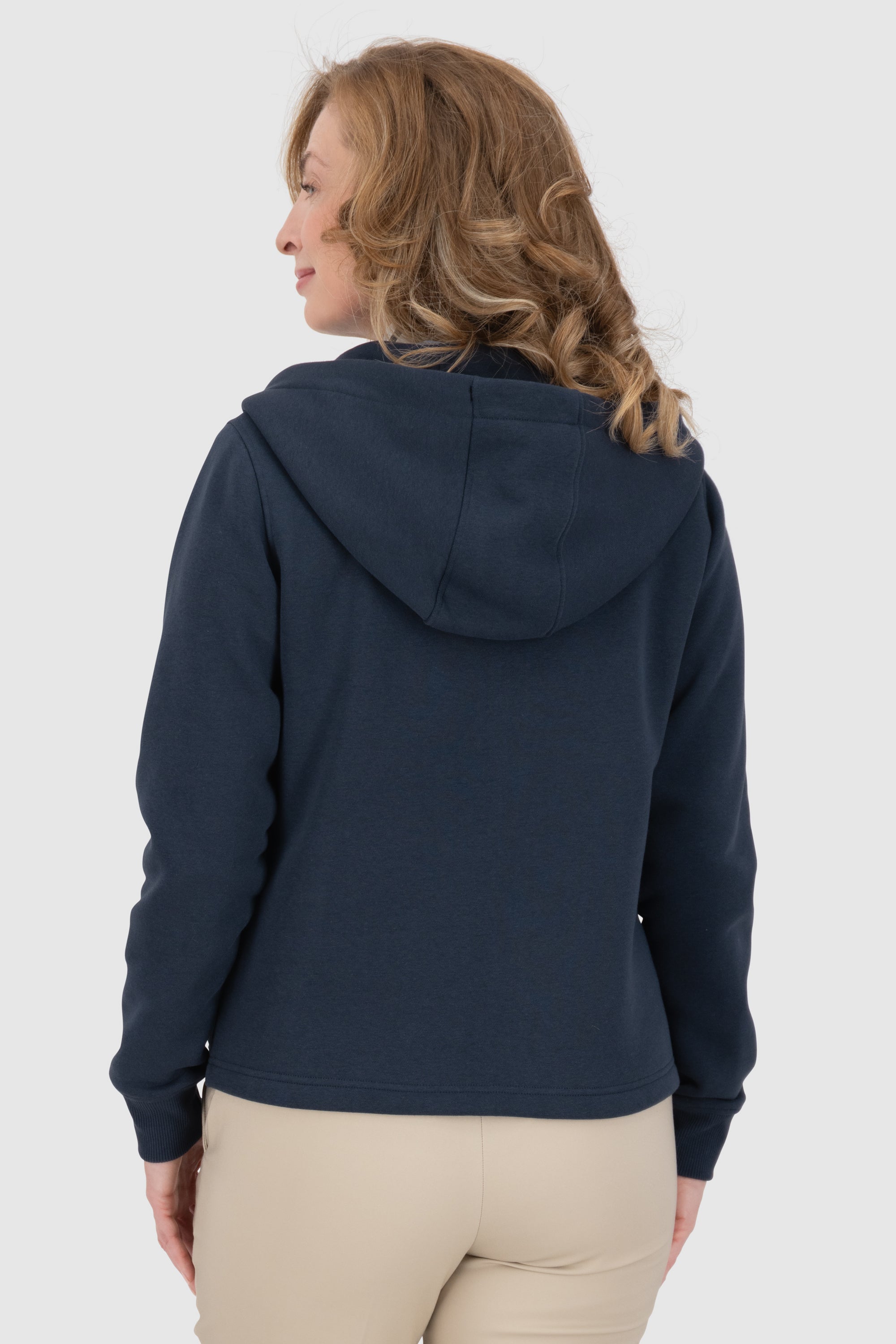 FredaAK A Hooded Sweat Jacket Dunkelblau