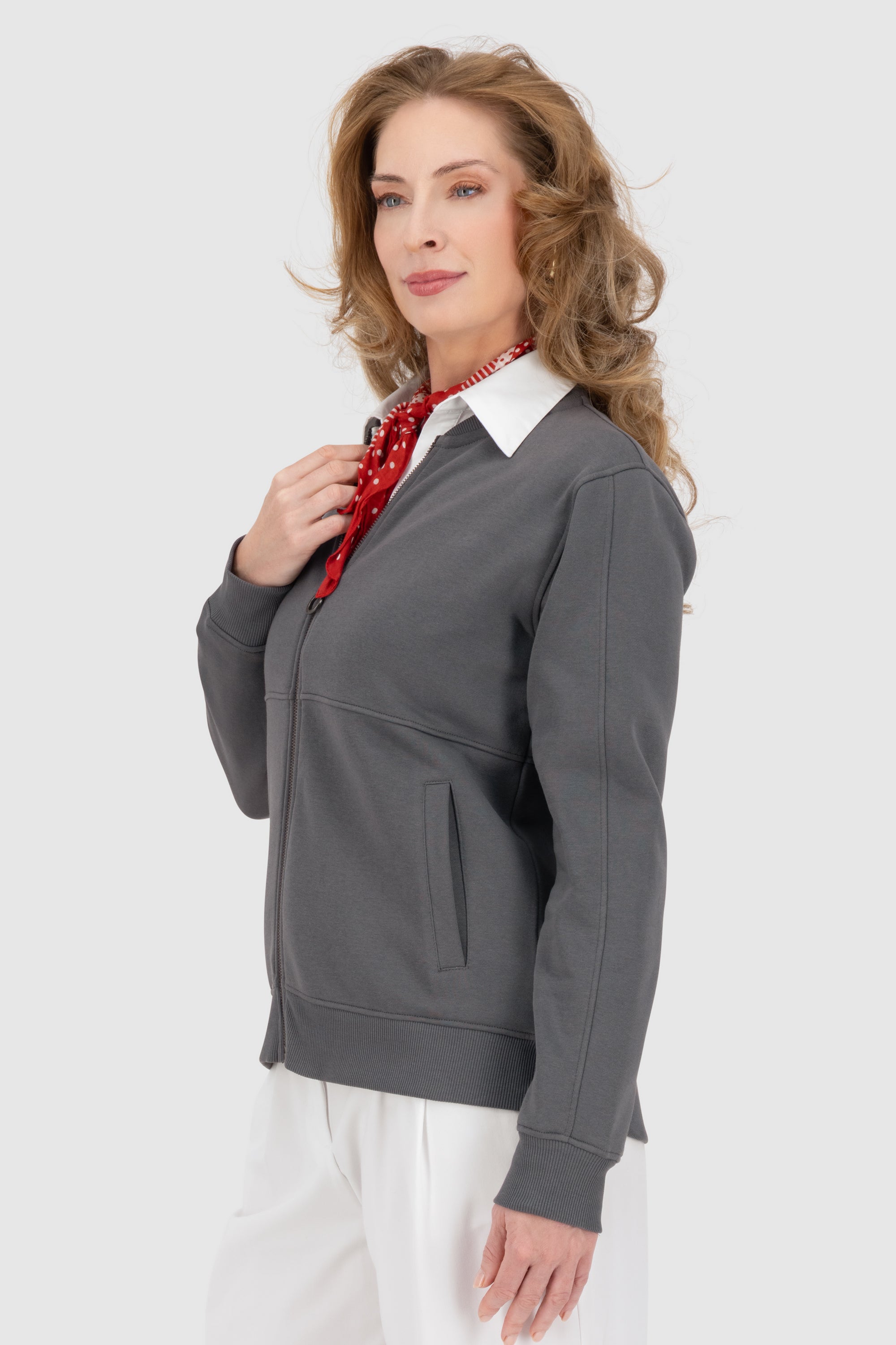 SwantjeAK A Sweat Jacket Grau