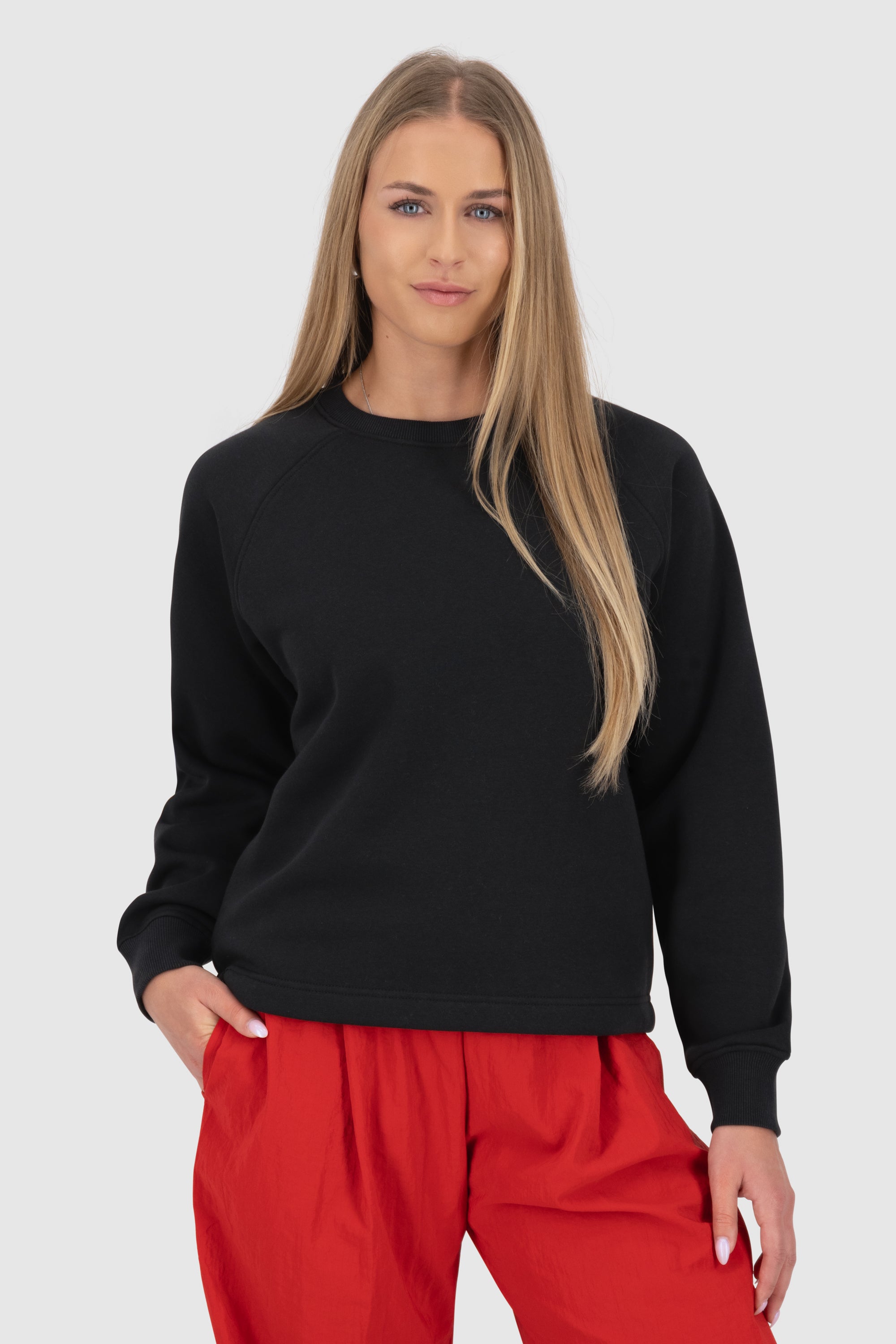 TeodoraAK A Oversize Sweatshirt Schwarz