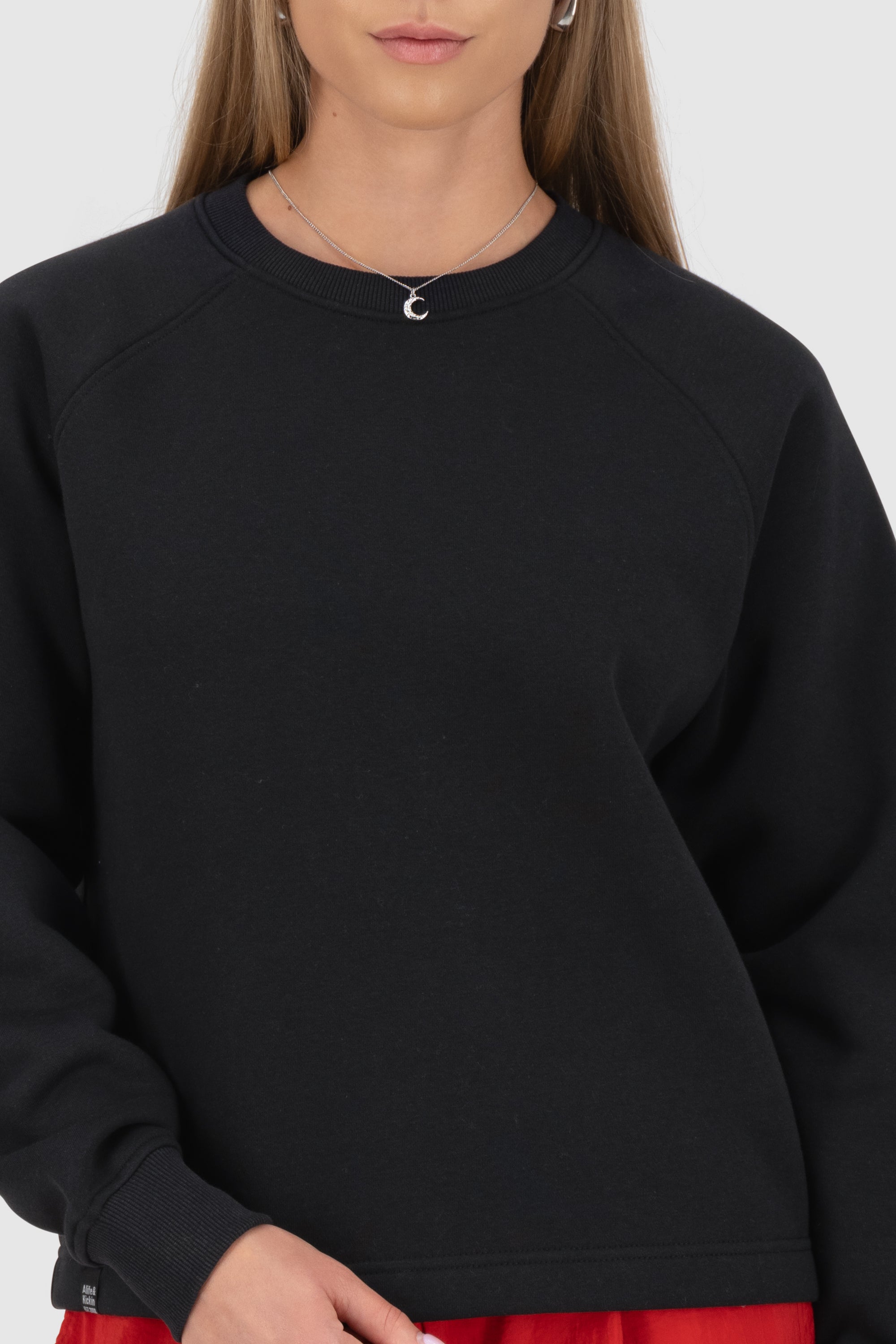 TeodoraAK A Oversize Sweatshirt Schwarz