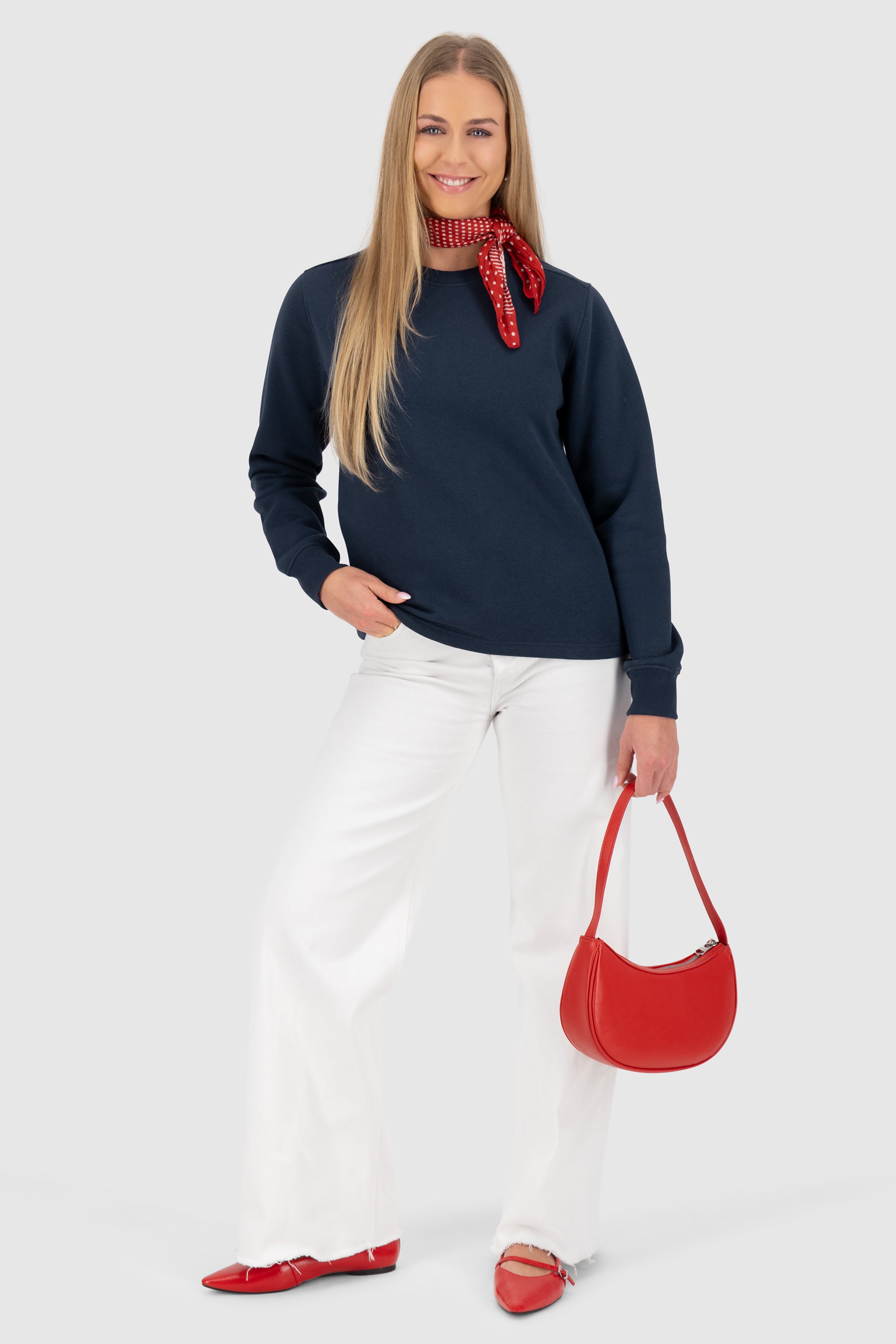 TeclaAK A Sweatshirt Dunkelblau