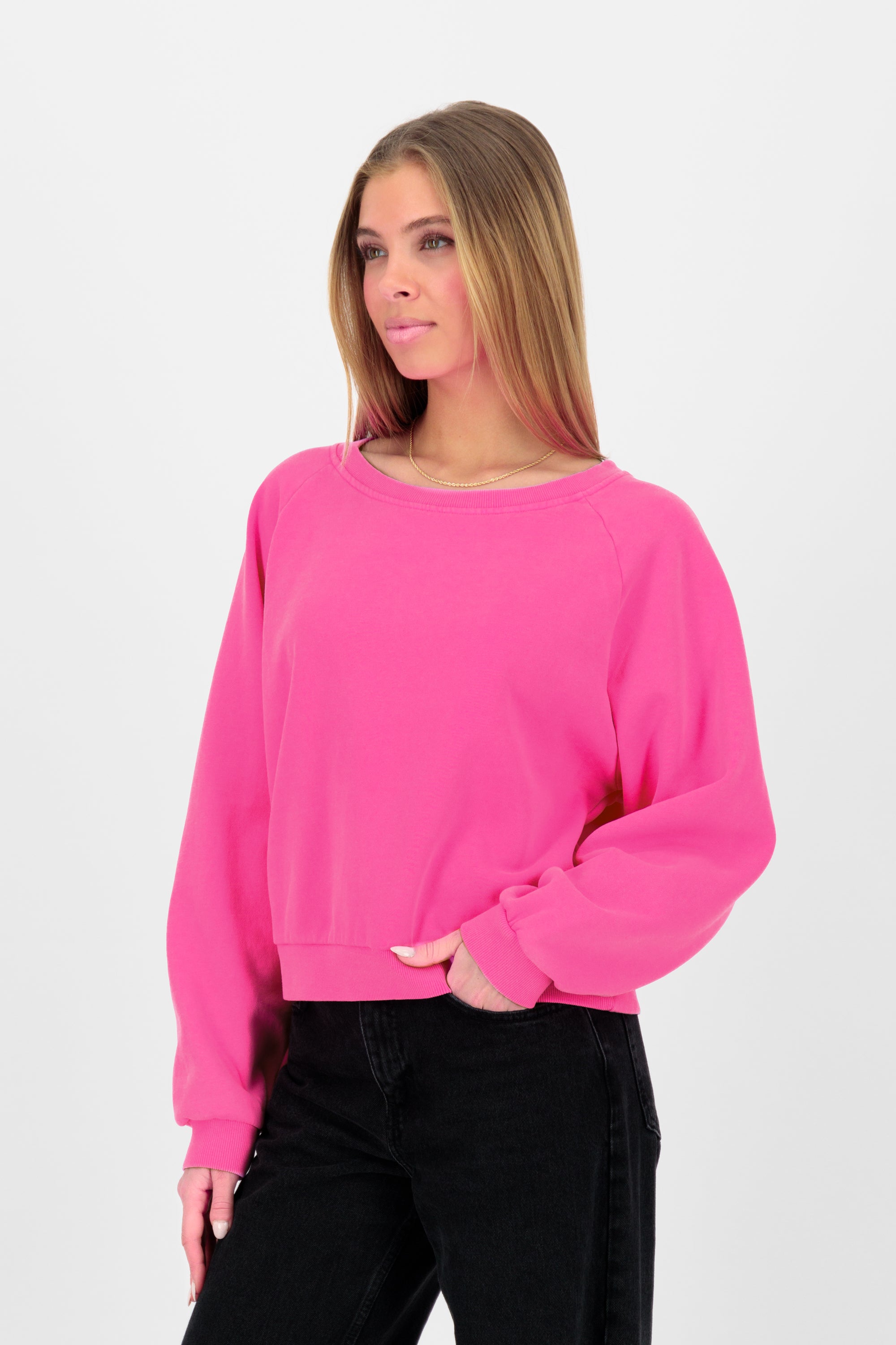 TeonaAK A Oversize Sweatshirt Pink