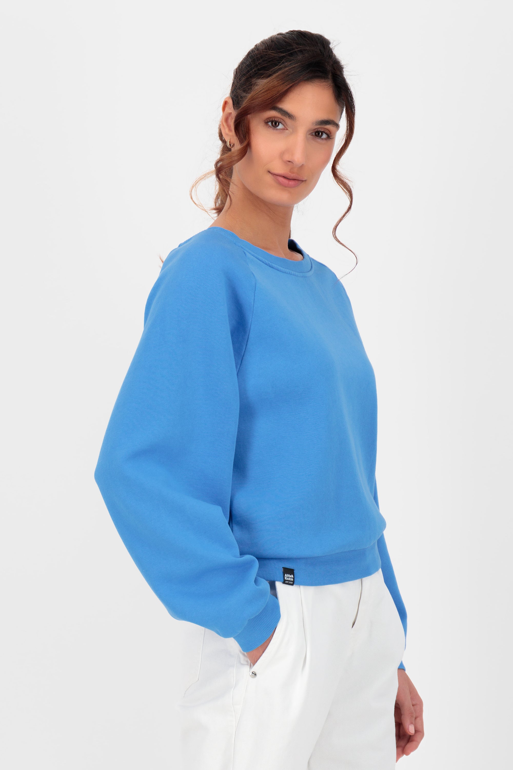TeonaAK A Oversize Sweatshirt Blau