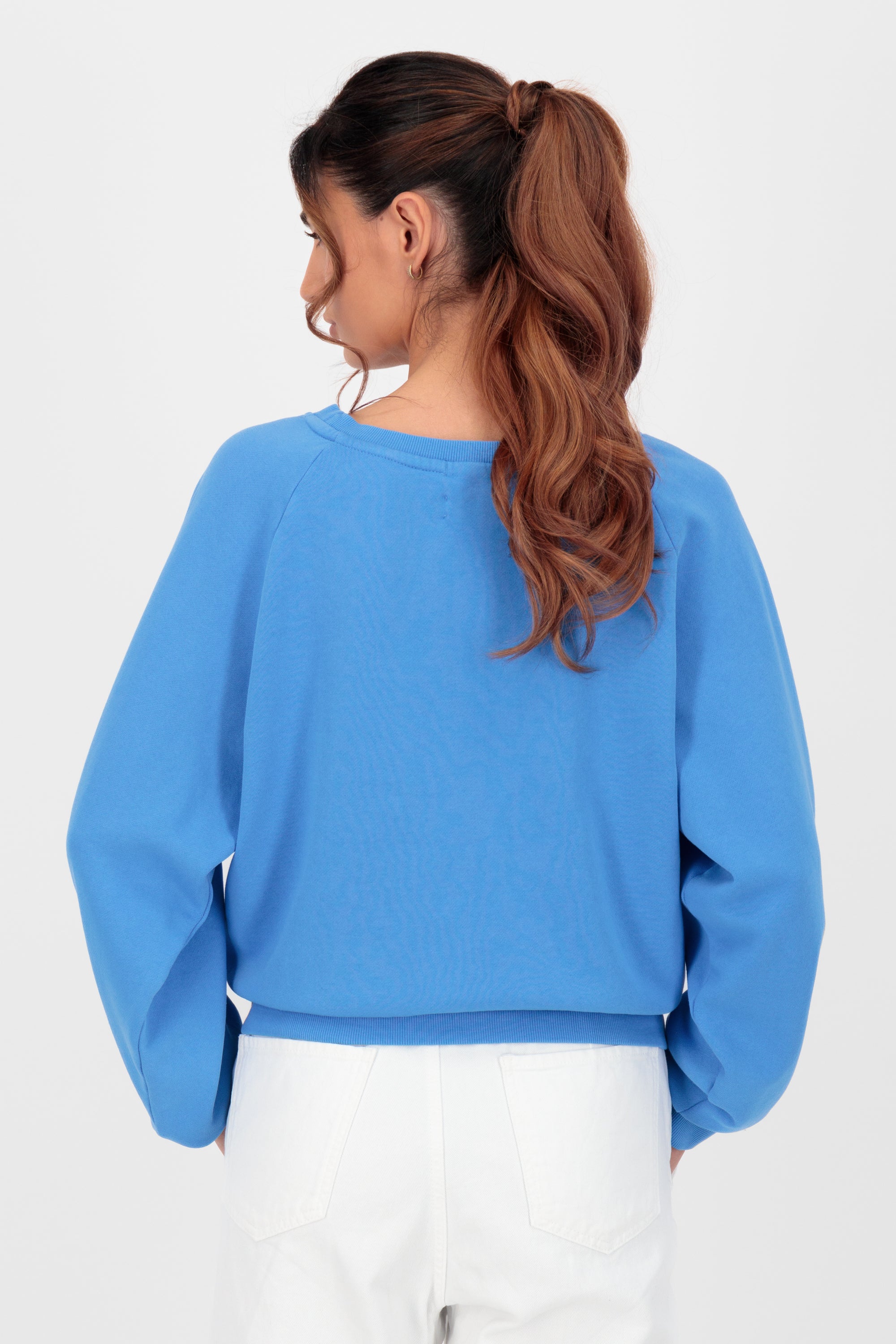 TeonaAK A Oversize Sweatshirt Blau