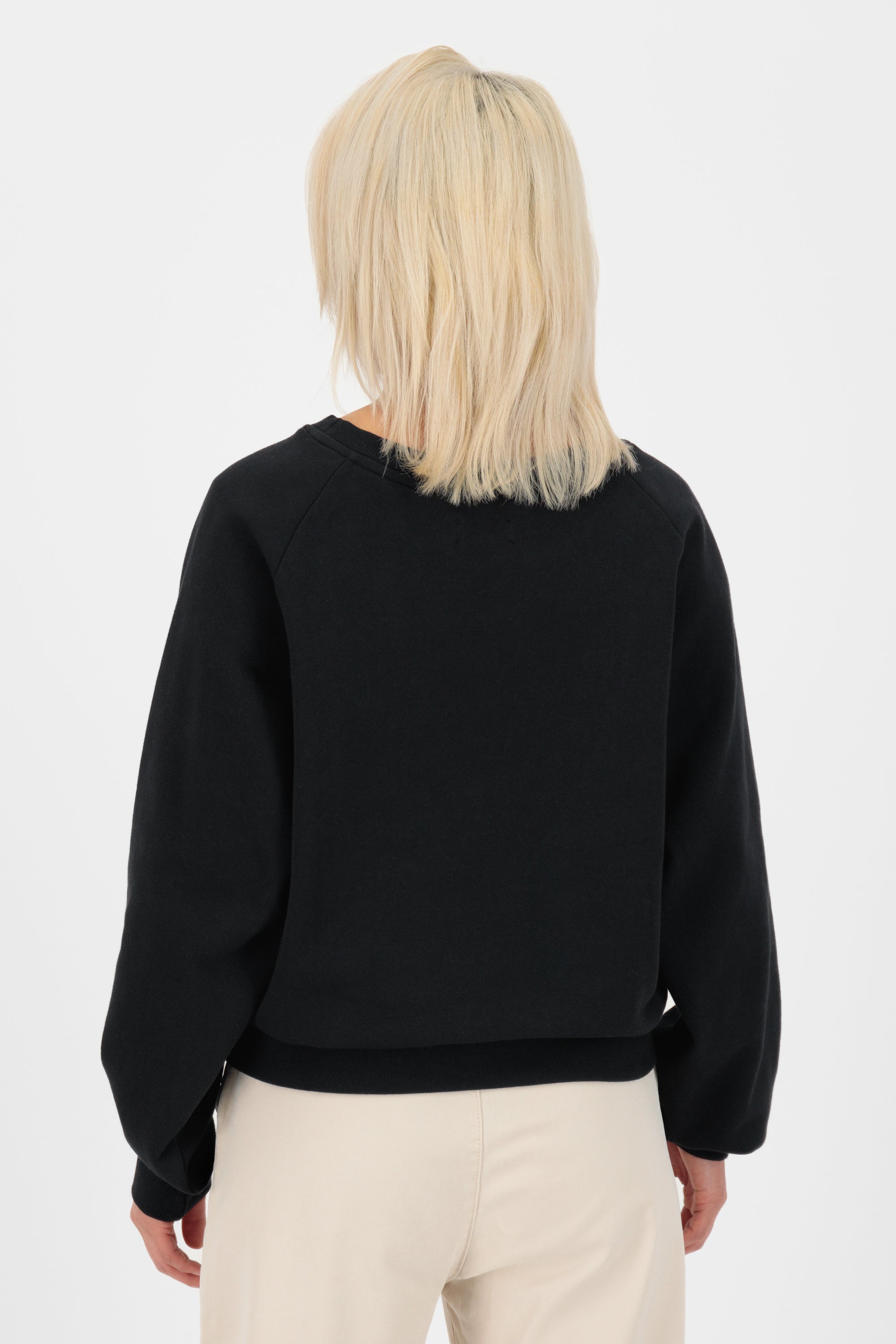 TeonaAK A Oversize Sweatshirt Schwarz