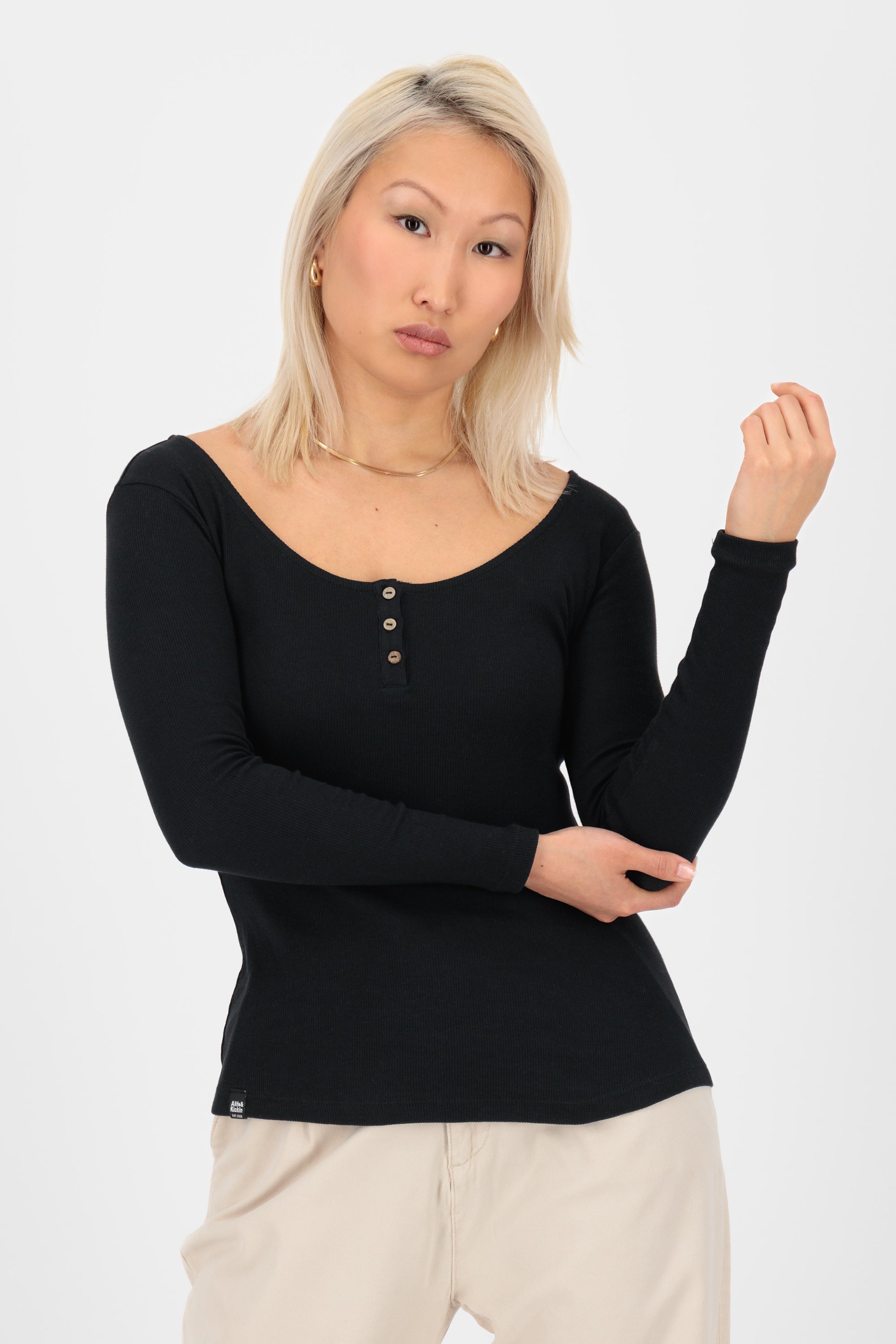 MaritAK A Longsleeve Schwarz