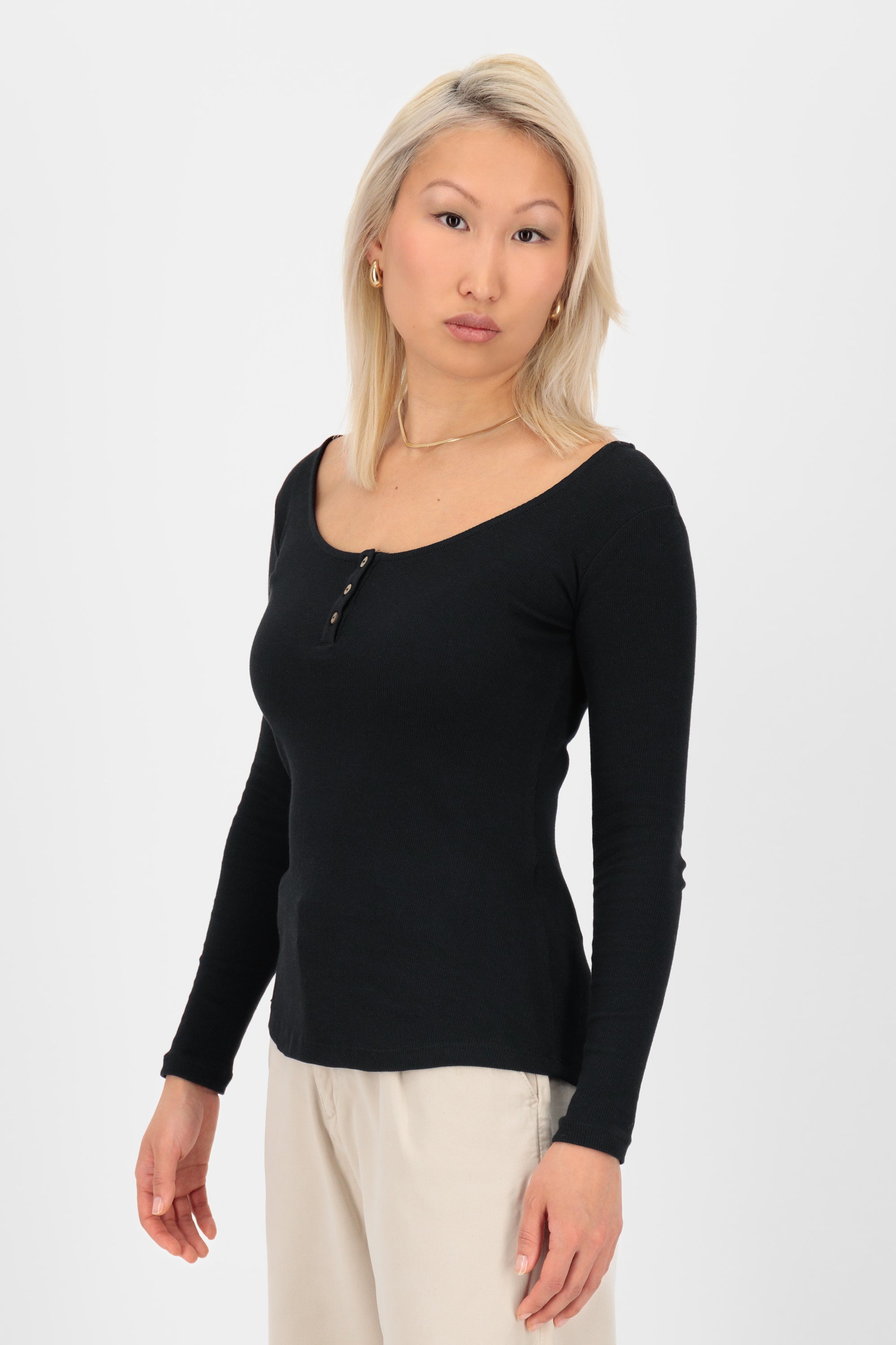 MaritAK A Longsleeve Schwarz