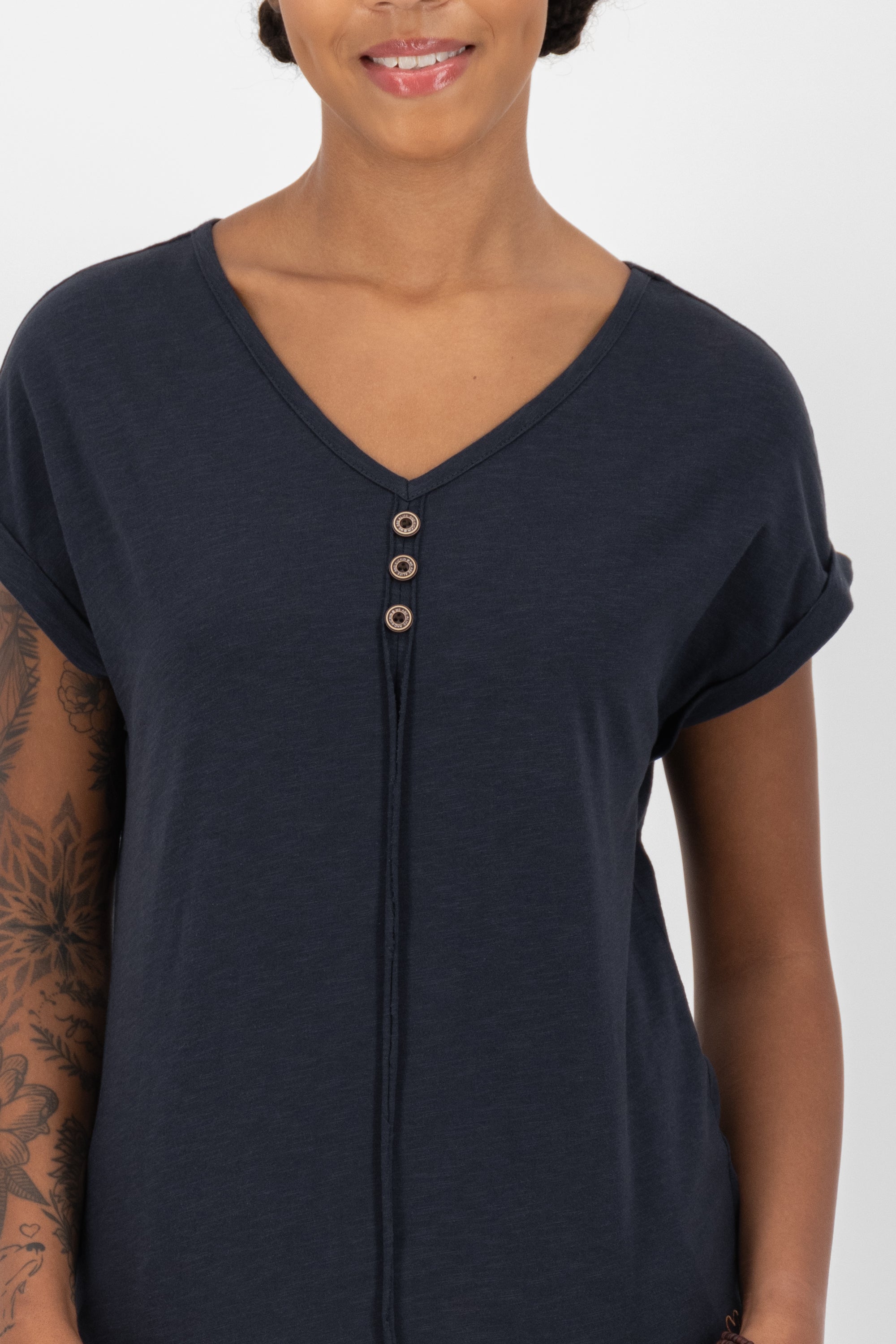 AnaisAK A Shirt Dunkelblau