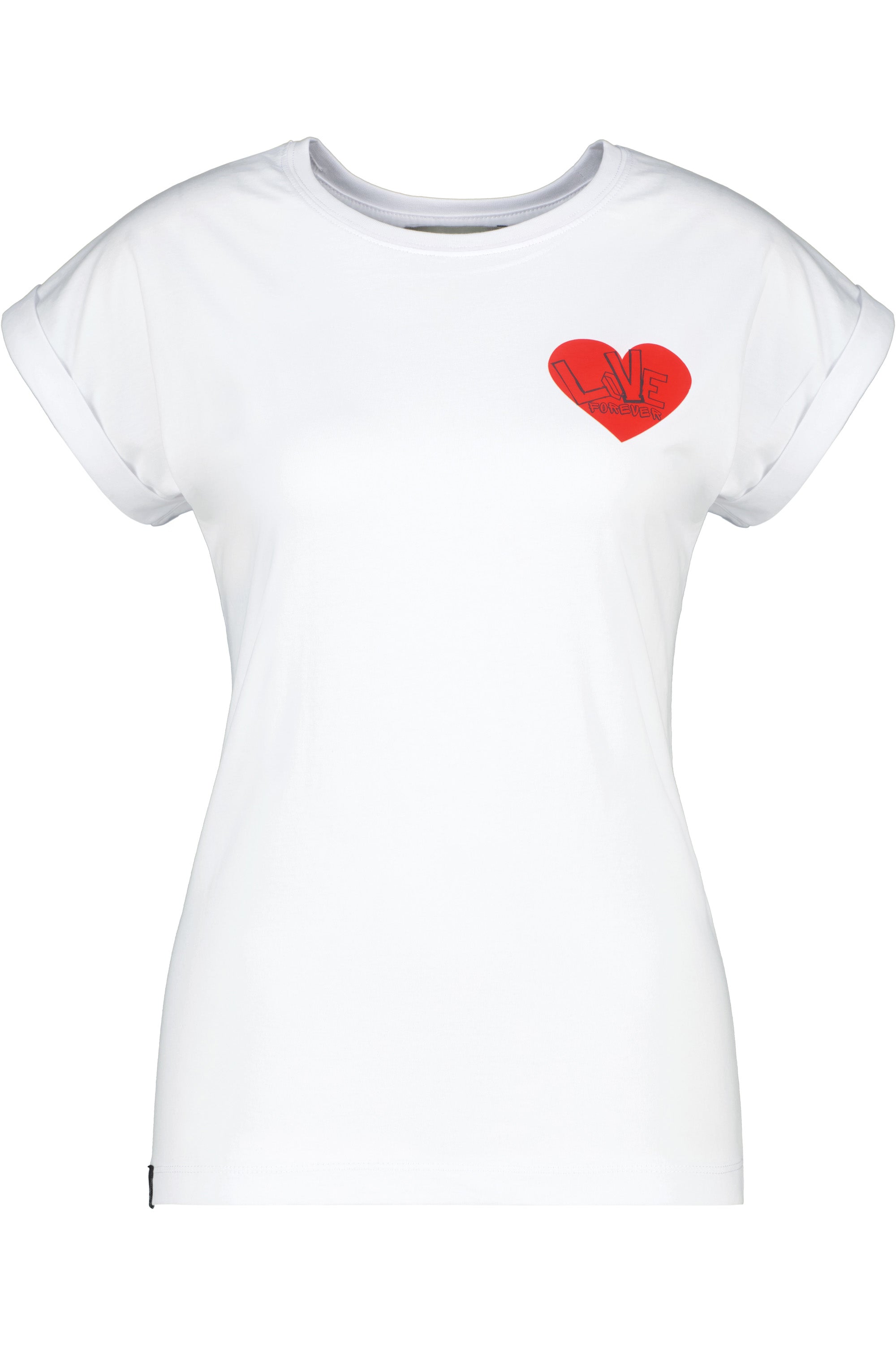 DineAK Shirt Love forever Weiß