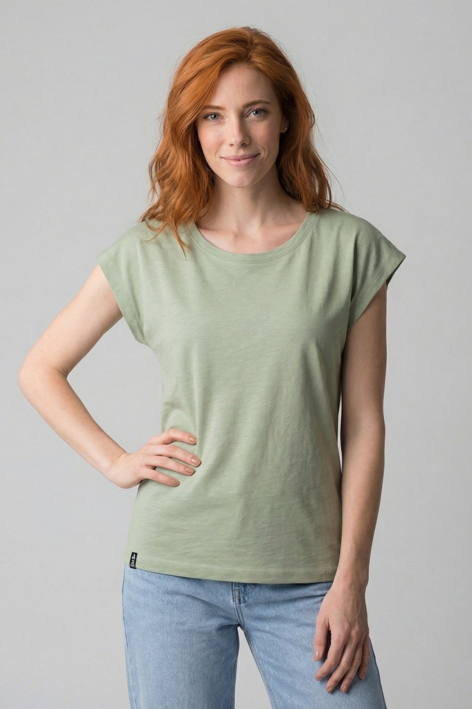 SigridAK A Shirt Hellgrün