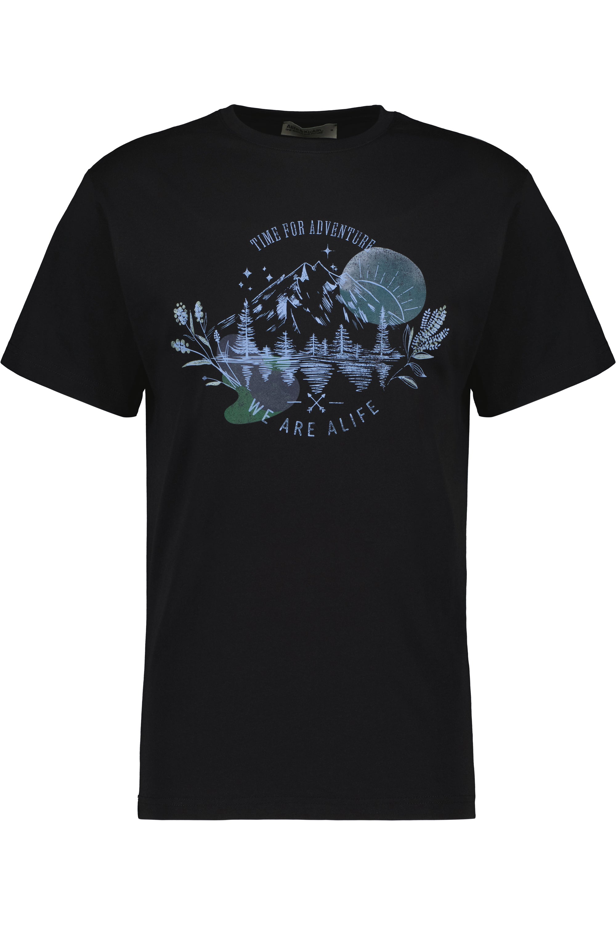 BrodyAK P Shirt time for adventures Schwarz