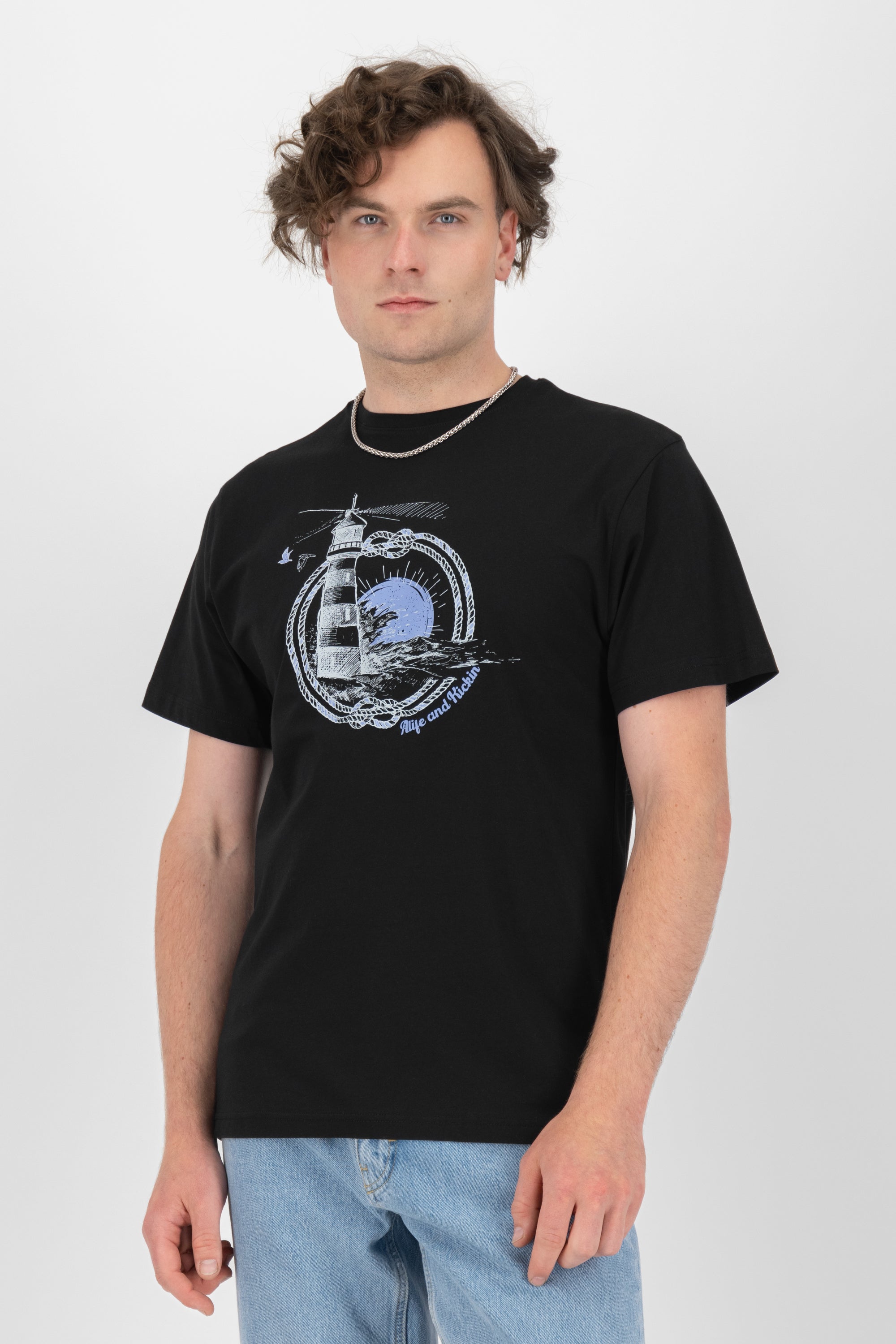 BrodyAK P Shirt lighthouse Schwarz
