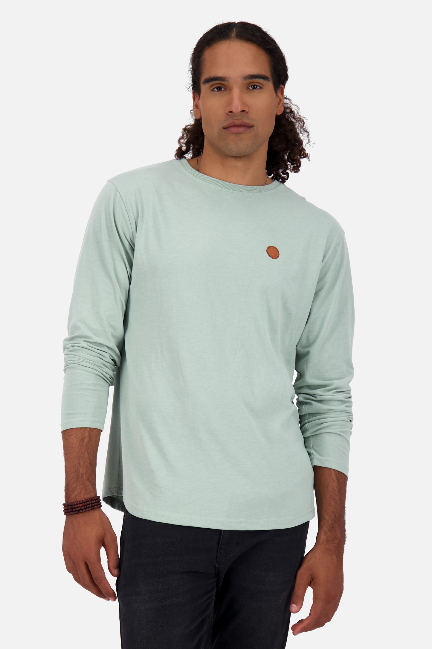 Longsleeve Herren AlexAK A alpine frost melange