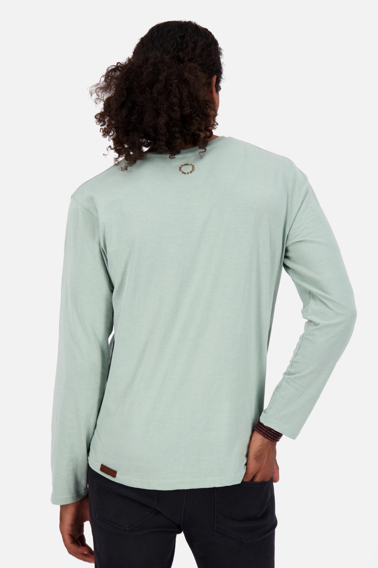 Longsleeve Herren AlexAK A alpine frost melange