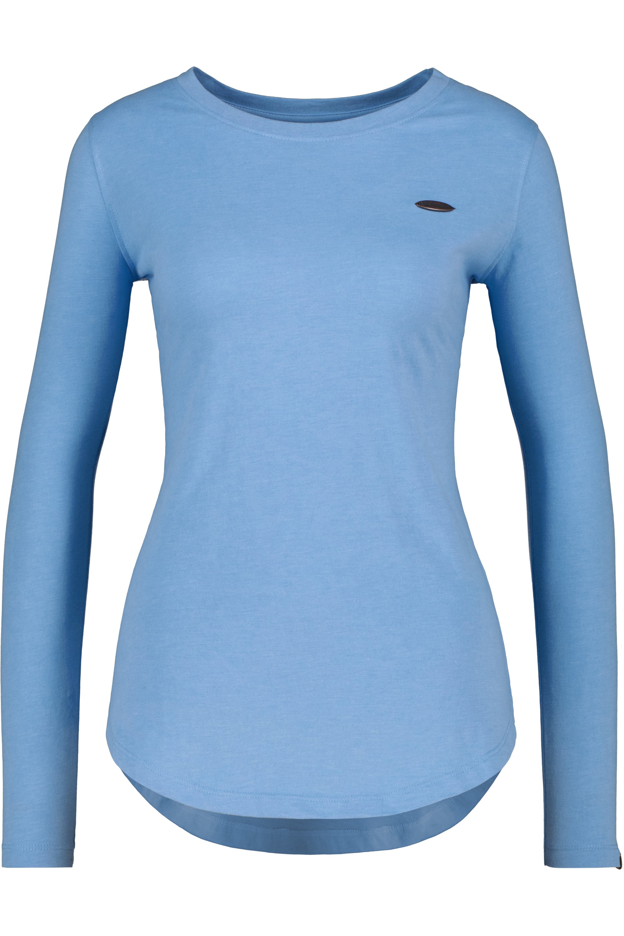 Sportlich feminin - Damen Longsleeve LeaAK A Blau