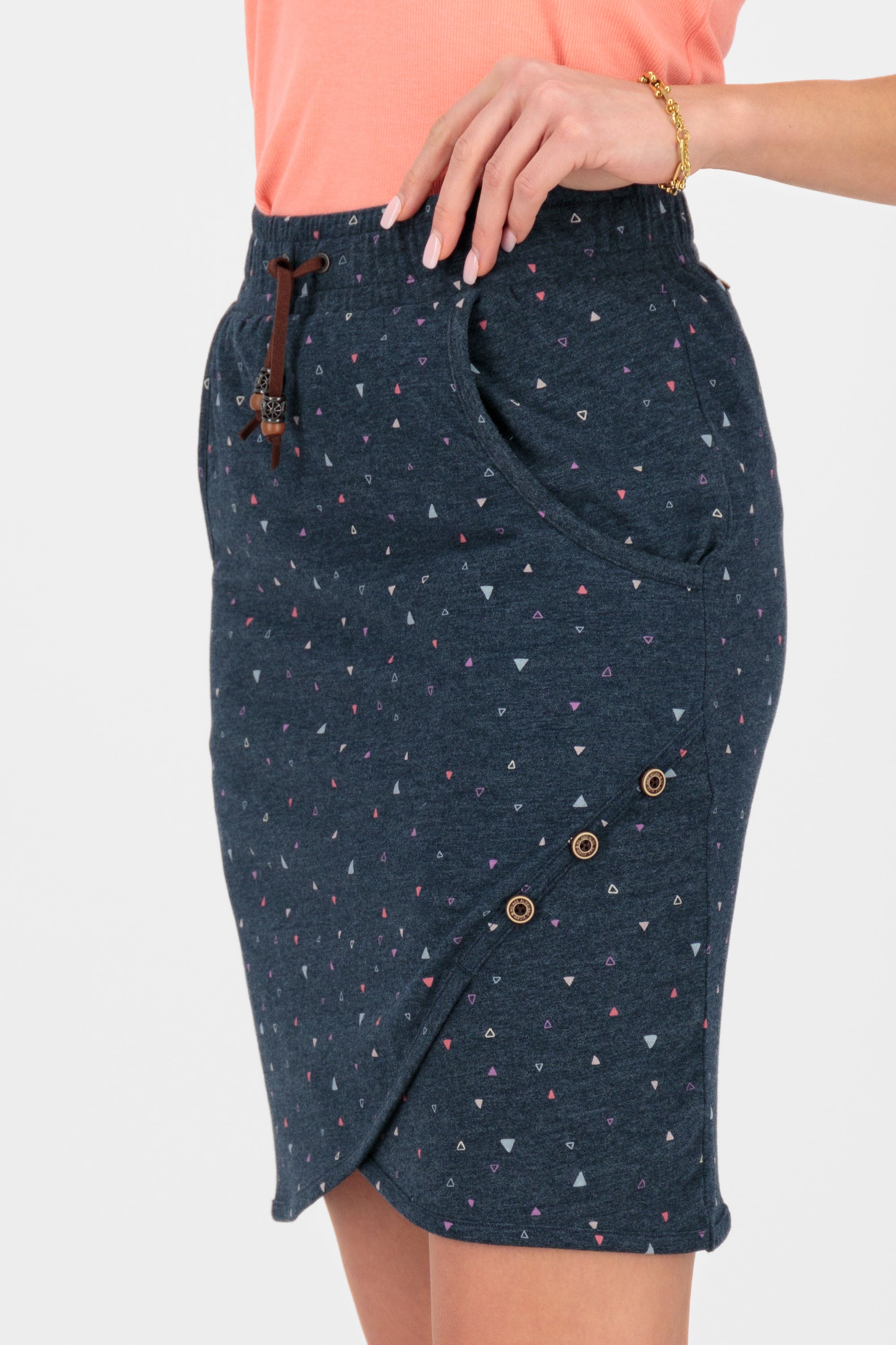 LucyAK B Short Skirt Dunkelblau