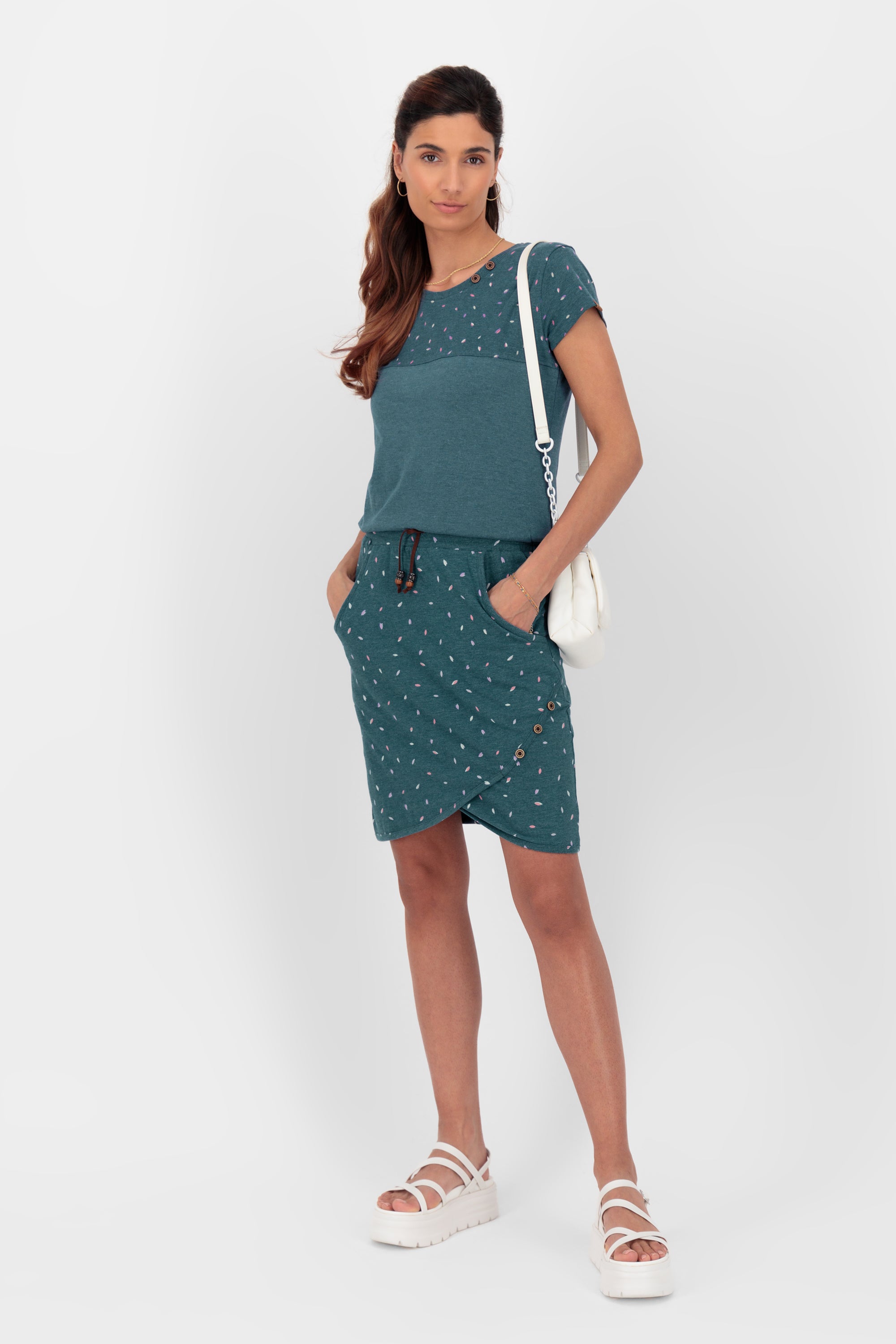 LucyAK B Short Skirt Dunkelblau