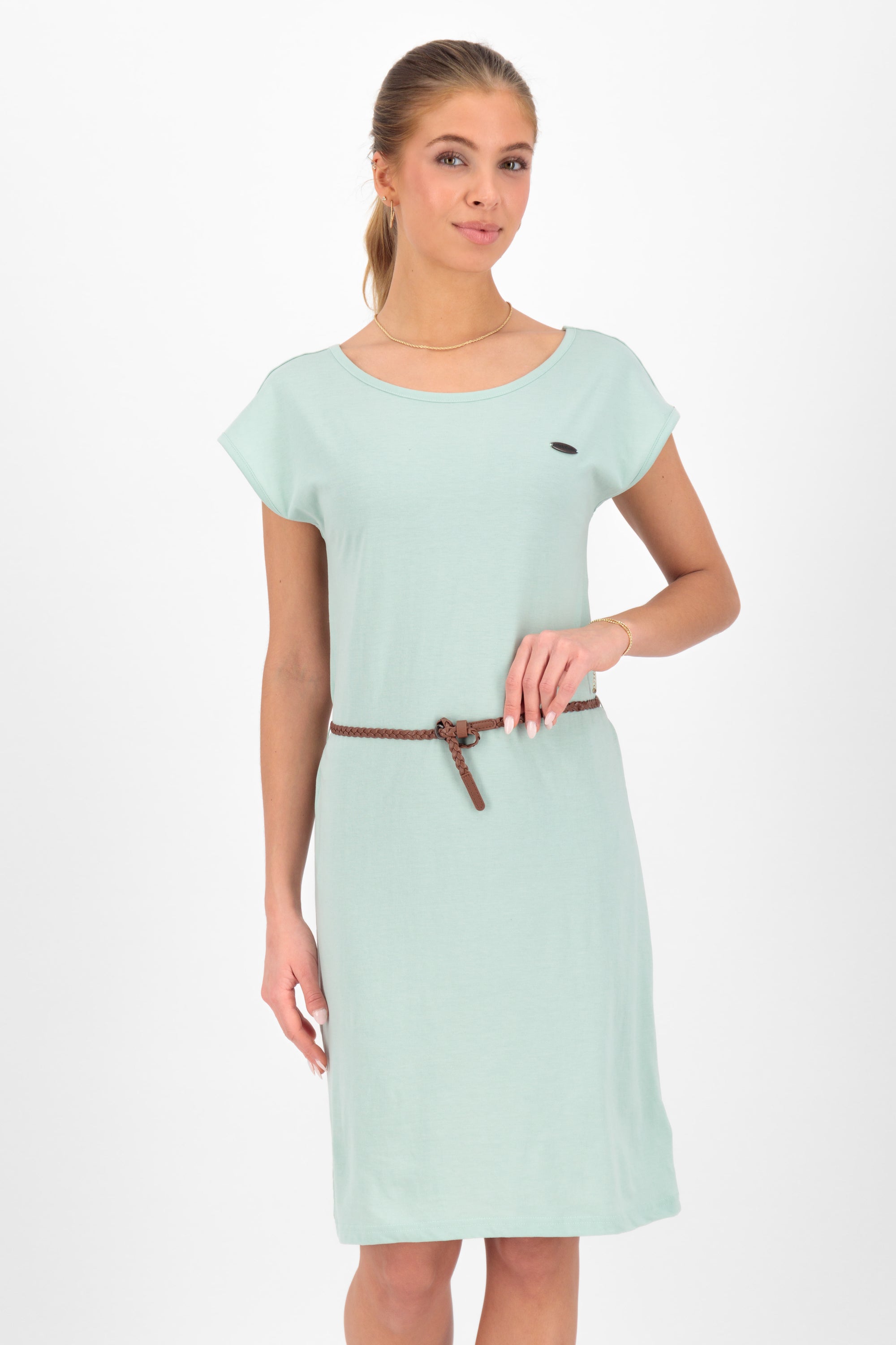 ElliAK A Shirt Dress Hellgrün