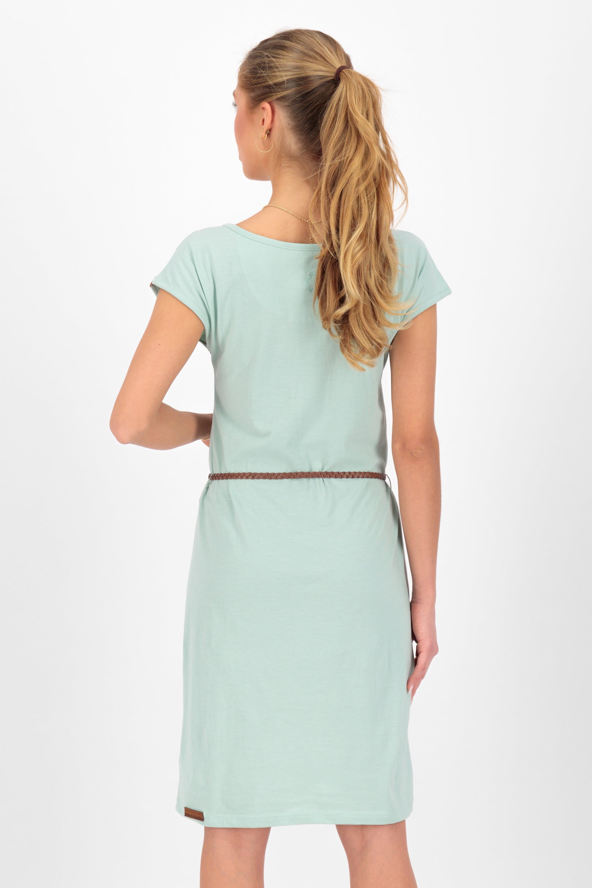 ElliAK A Shirt Dress Hellgrün