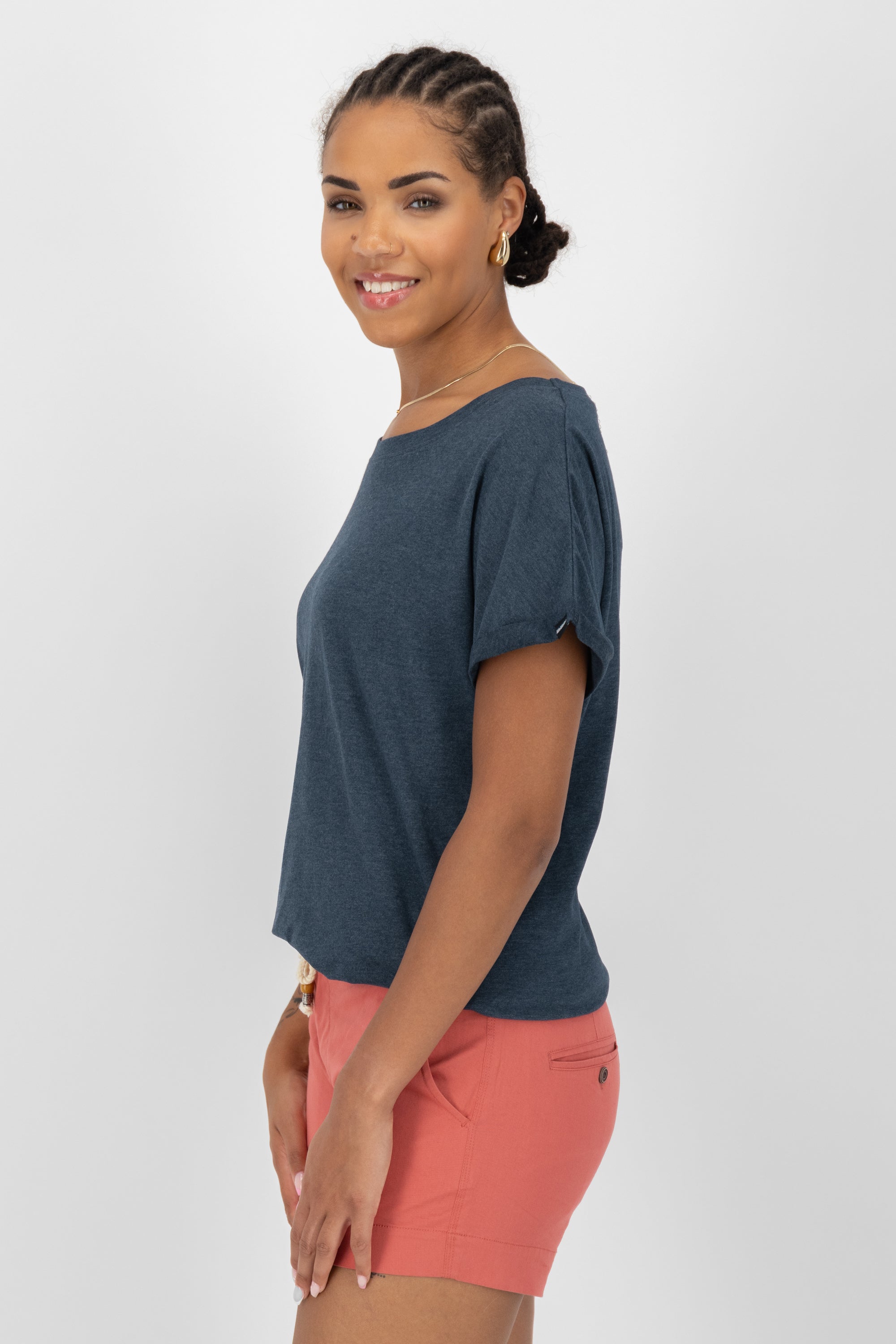 MalaikaAK A Shirt Dunkelblau