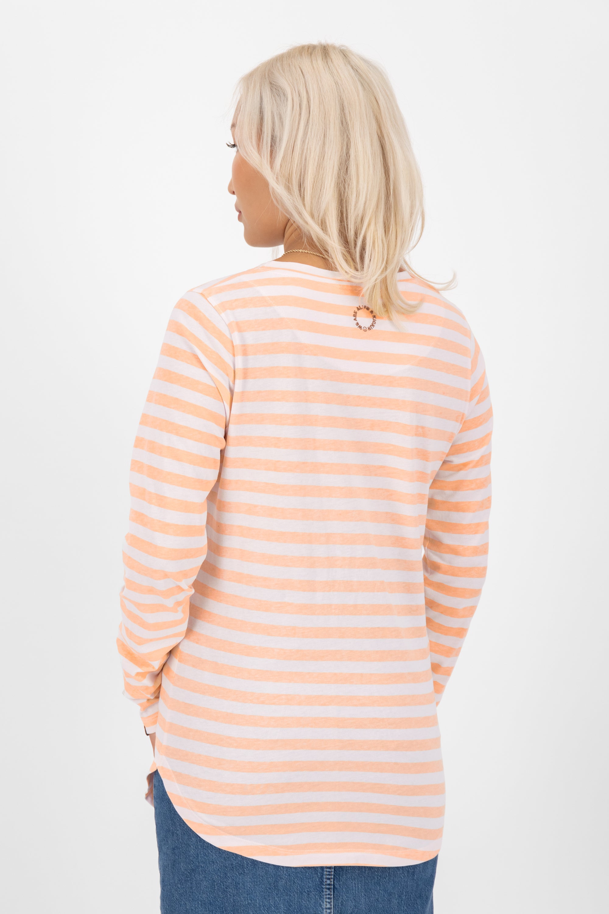 LeaAK Z Longsleeve - Streifen-Look für modebewusste Frauen quiet quartz