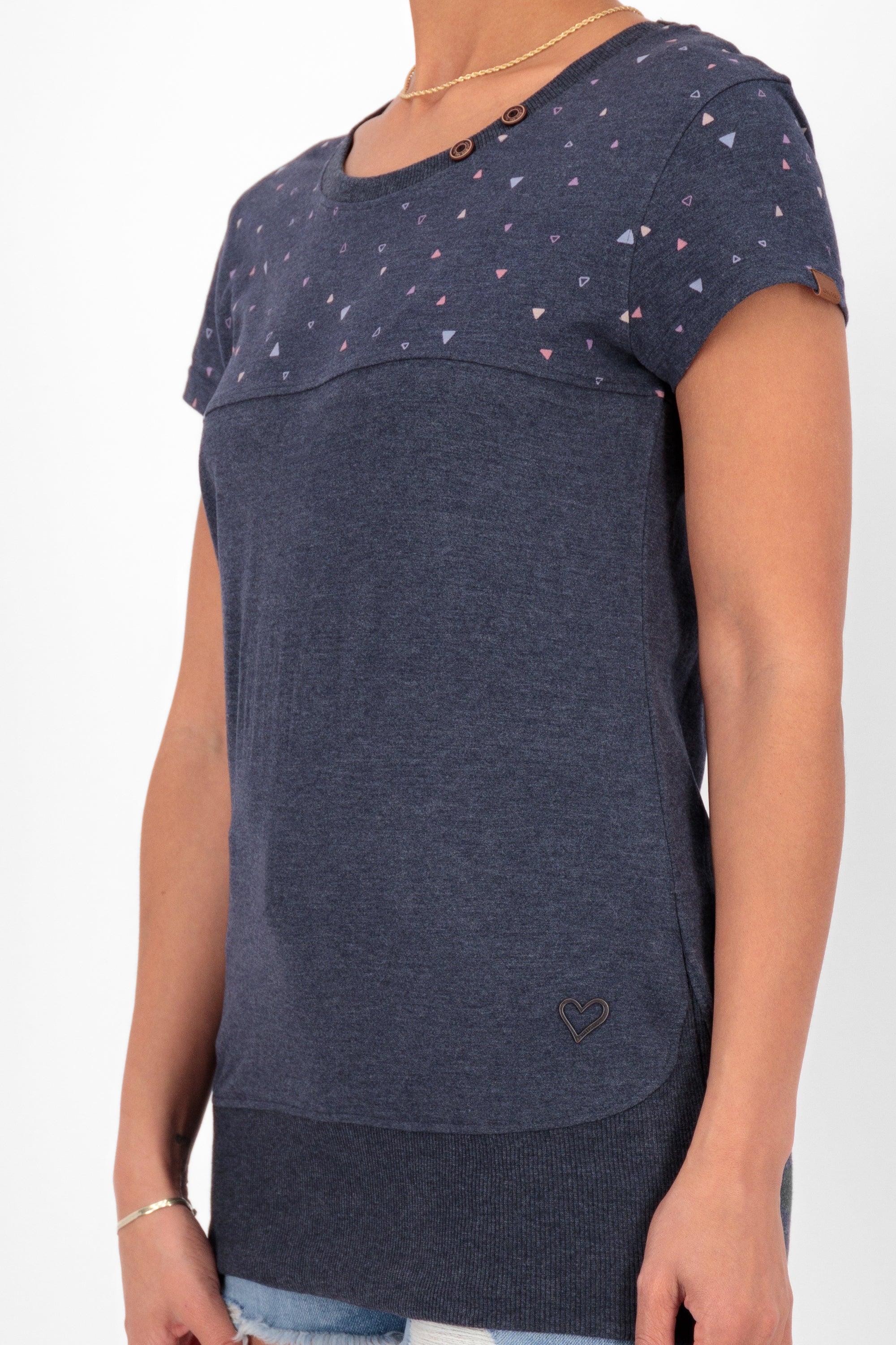 CoraAK B Shirt Dunkelblau