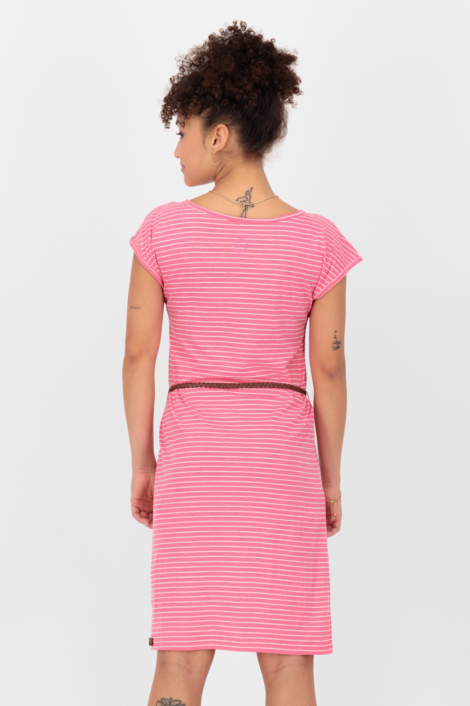 ElliAK Z Shirt Dress  Pink
