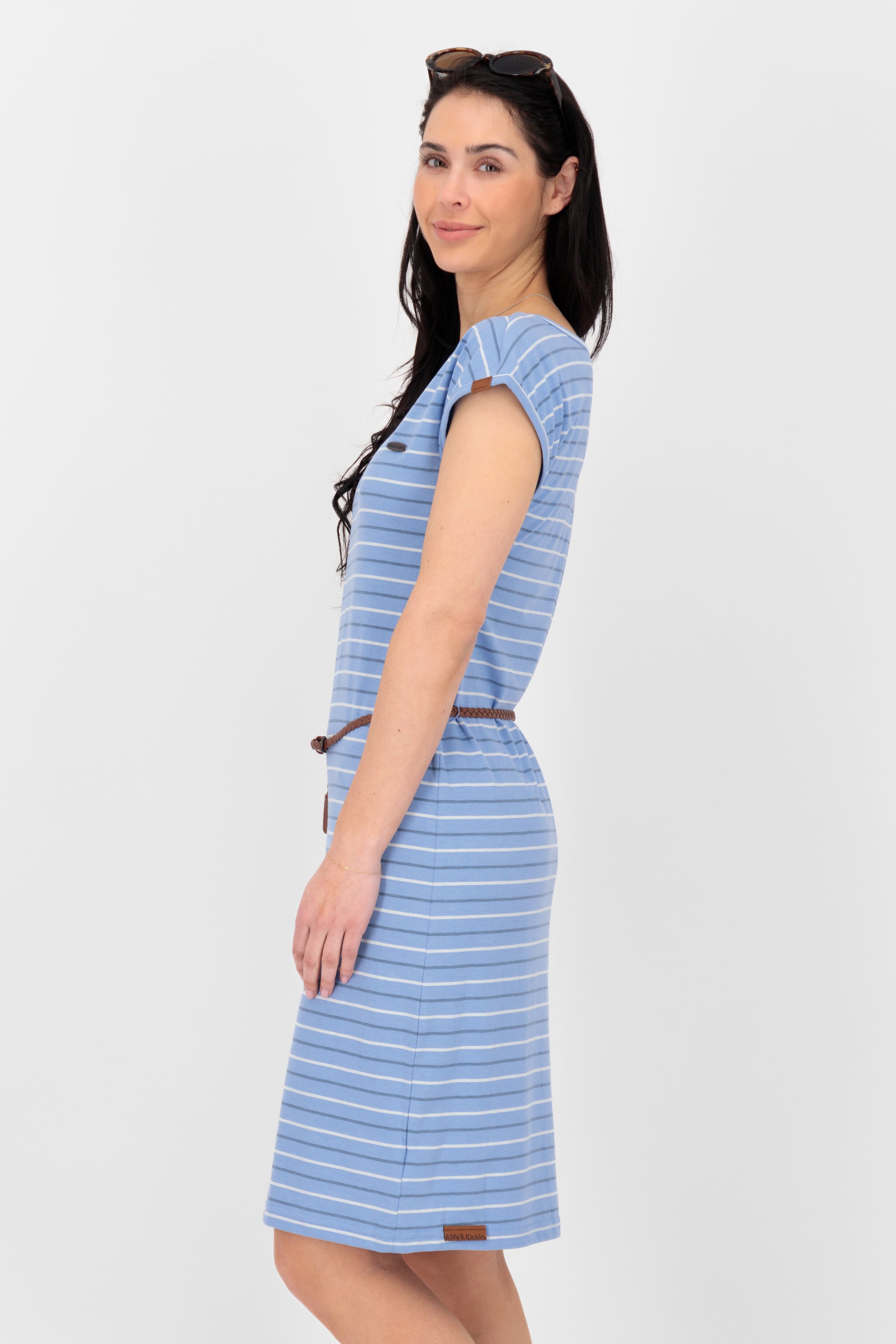 ElliAK Z Shirt Dress Hellblau