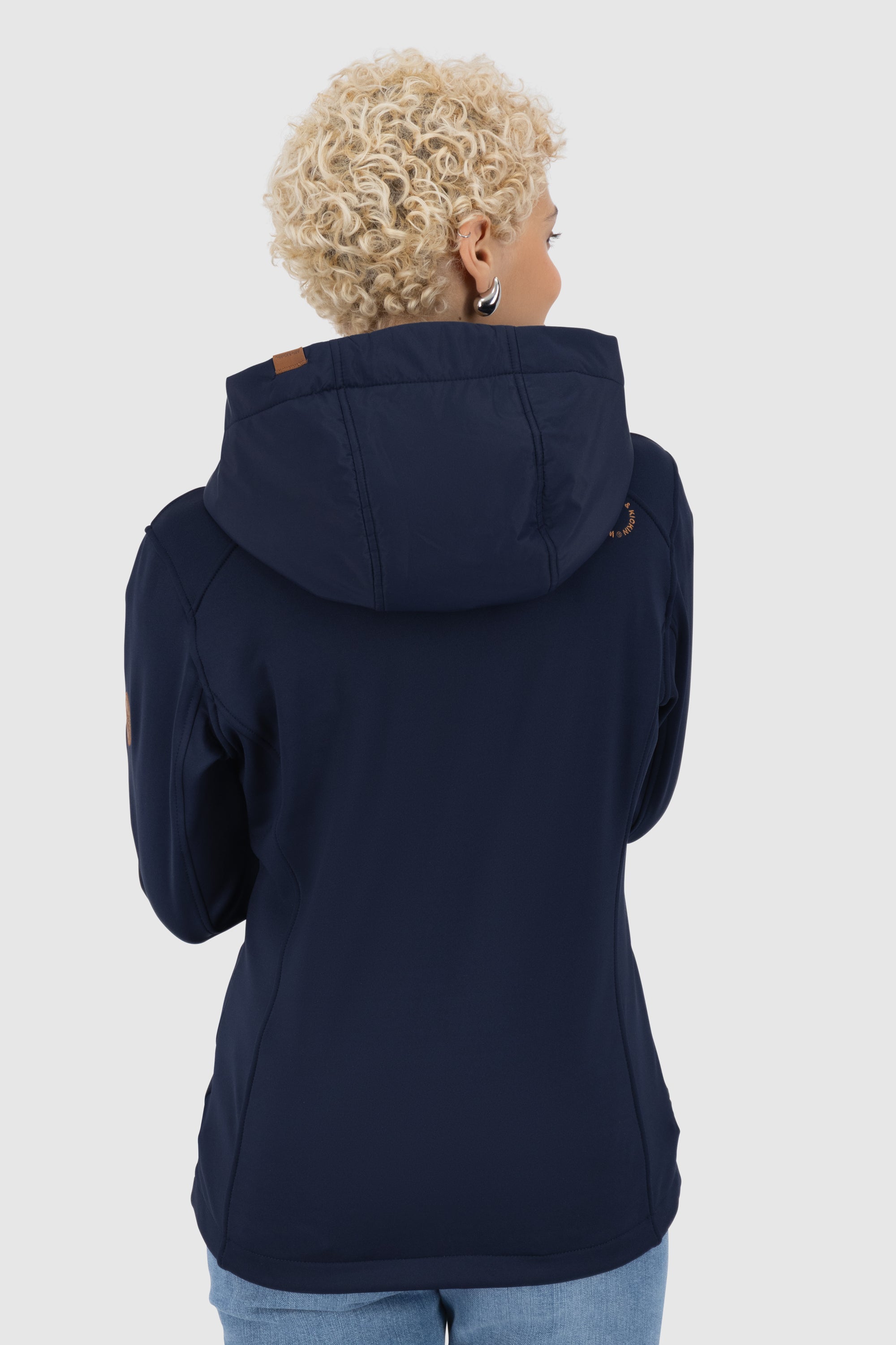 SoleneAK A von Alife and Kickin - Hybridjacke mit vielen Funktionen für Damen Dunkelblau