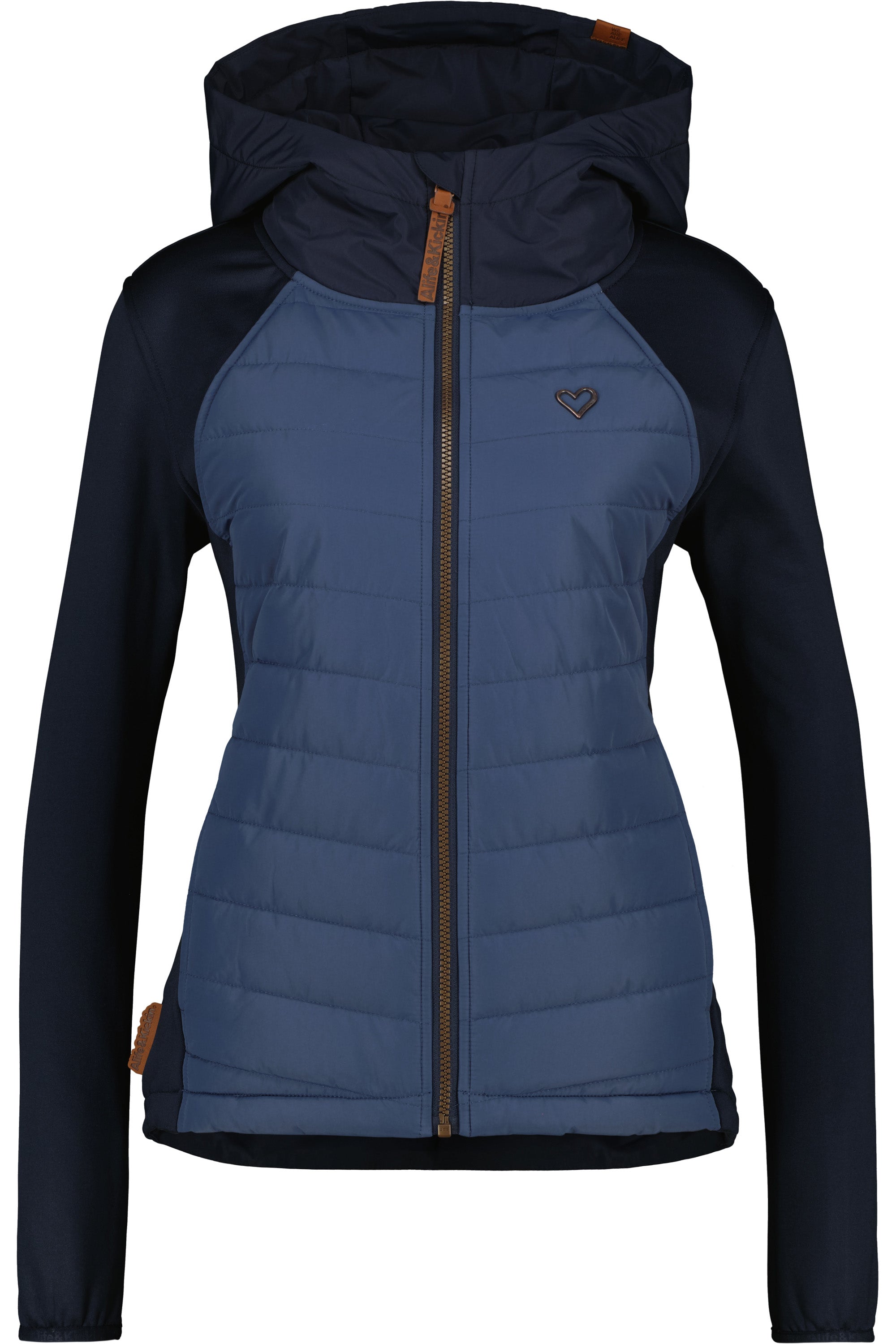 SoleneAK A von Alife and Kickin - Hybridjacke mit vielen Funktionen für Damen Dunkelblau