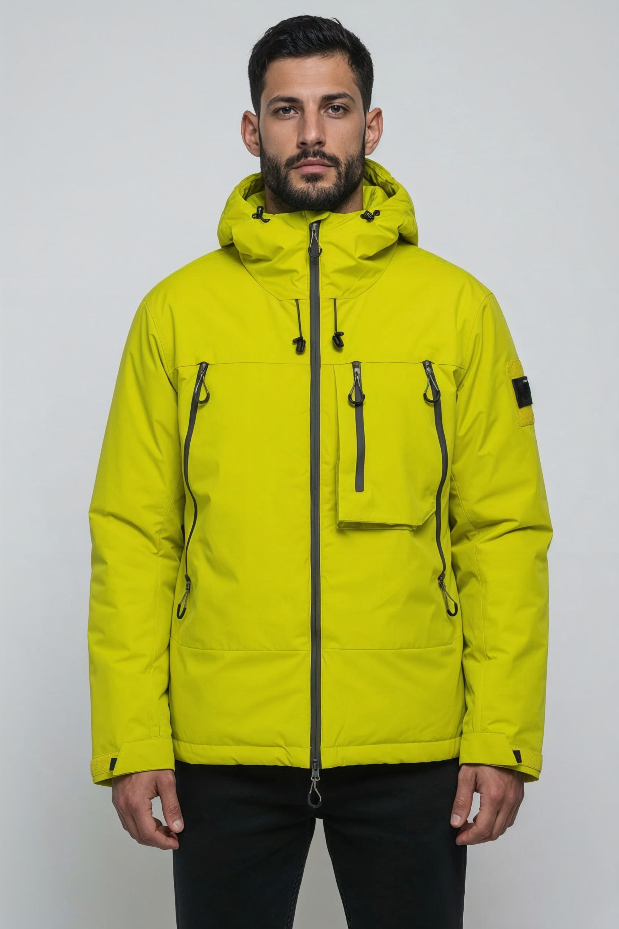 MosesAK A Puffer Jacket Gelb