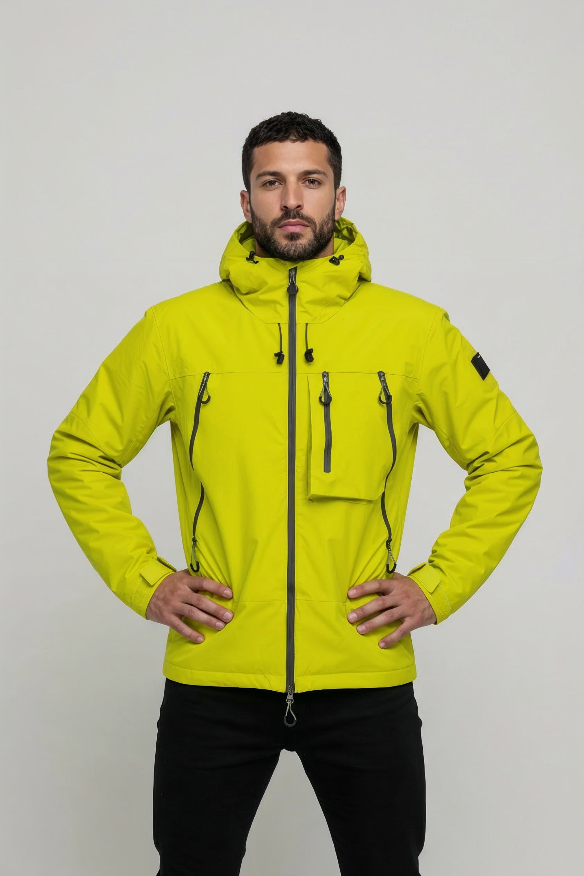 MosesAK A Puffer Jacket Gelb