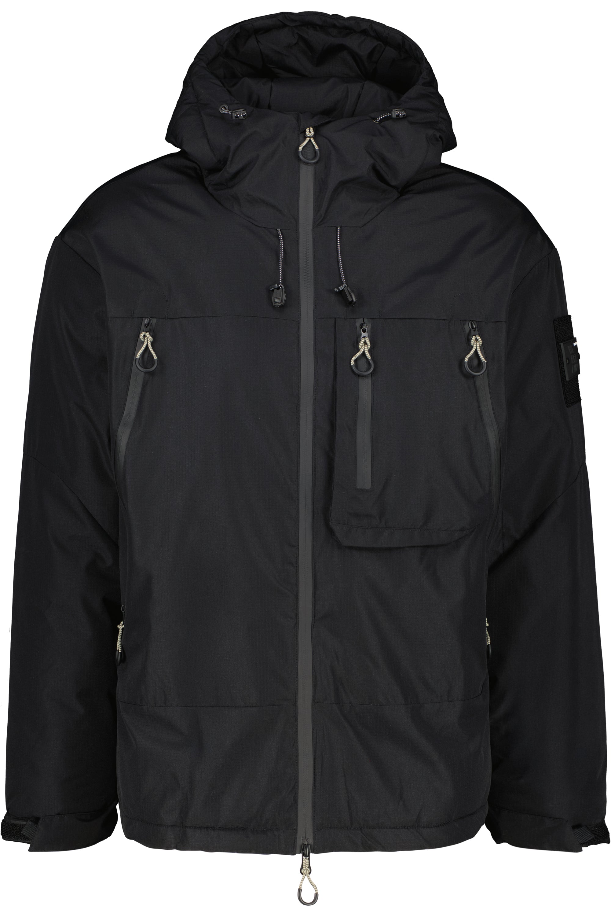 MosesAK A Puffer Jacket Schwarz