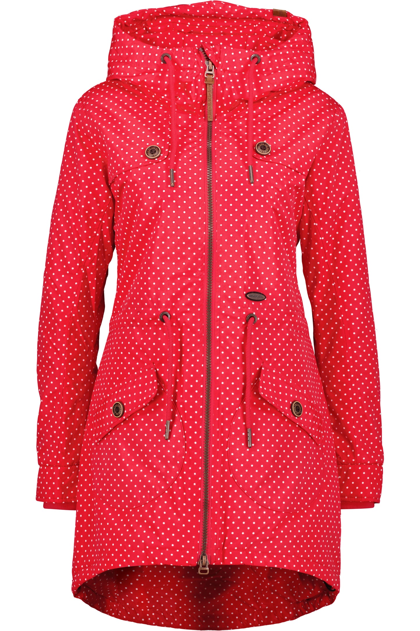 Alife and Kickin CharlotteAK B - Stylische Damenjacke mit figurbetonter Passform Rot