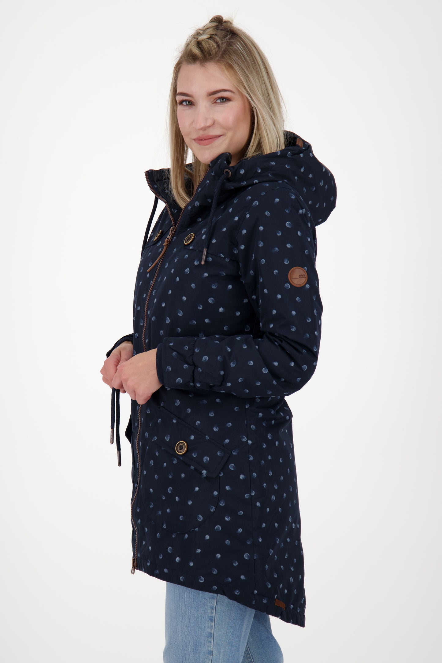 Alife and Kickin CharlotteAK B - Stylische Damenjacke mit figurbetonter Passform Dunkelblau