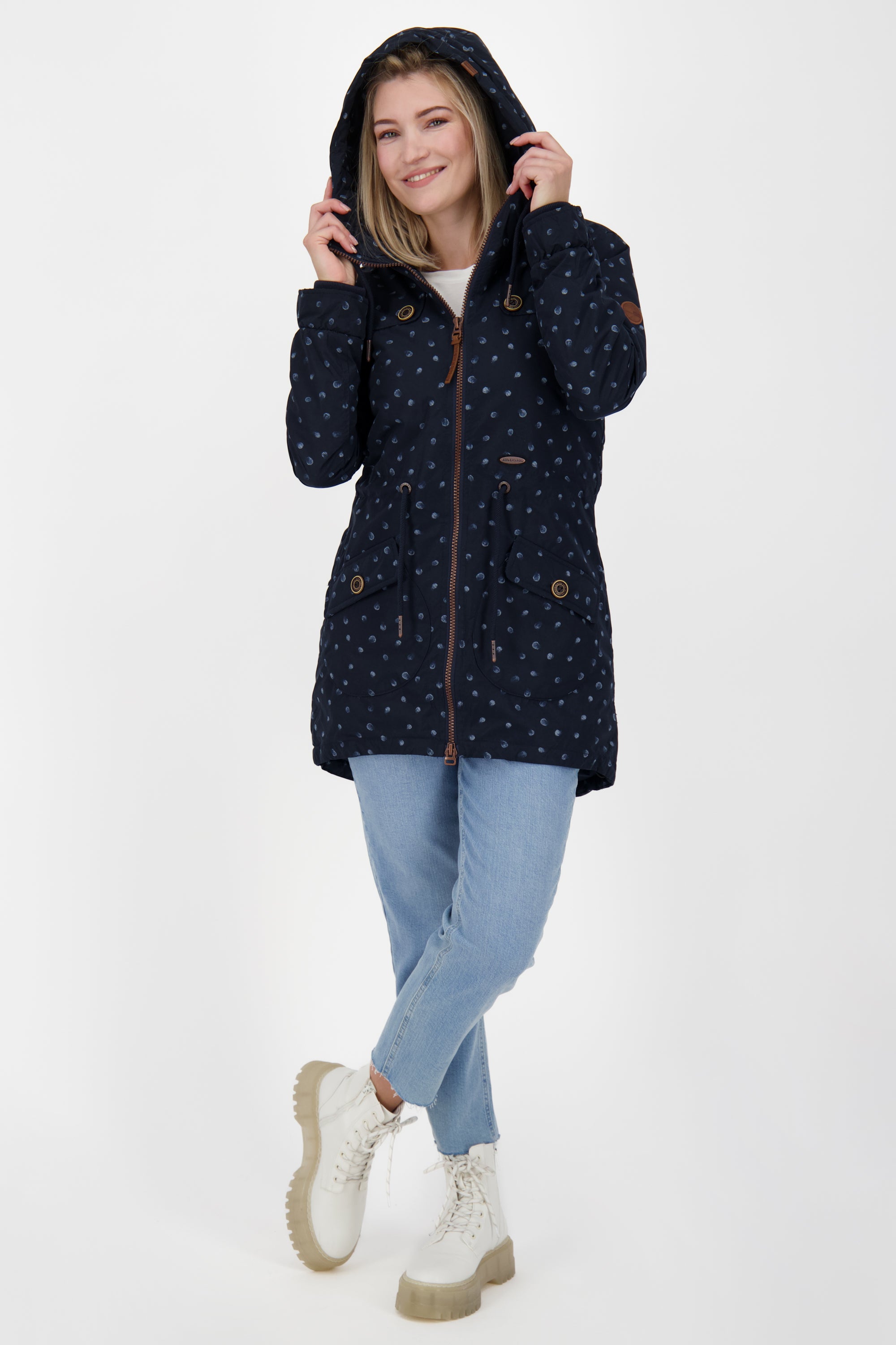 Alife and Kickin CharlotteAK B - Stylische Damenjacke mit figurbetonter Passform Dunkelblau