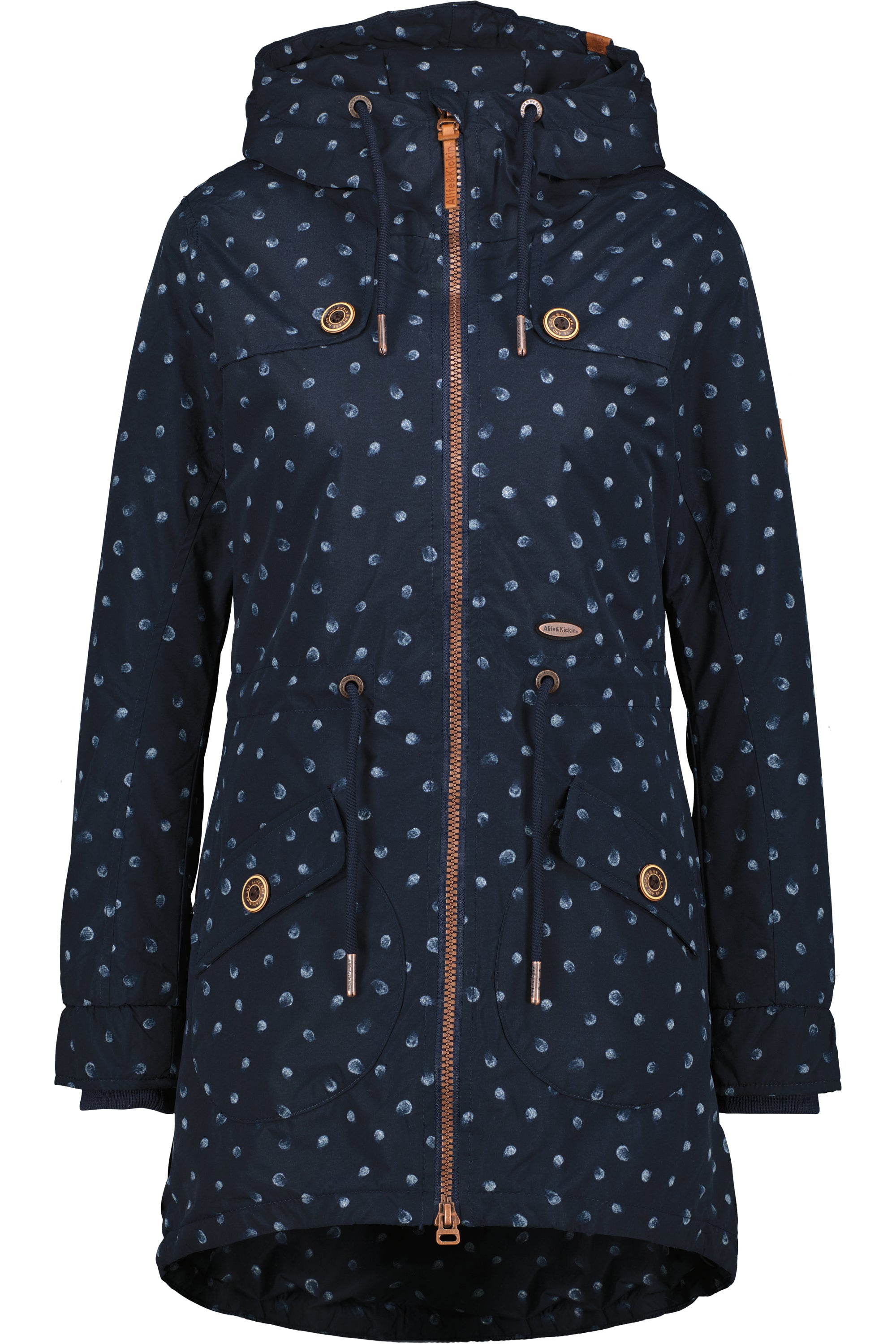Alife and Kickin CharlotteAK B - Stylische Damenjacke mit figurbetonter Passform Dunkelblau