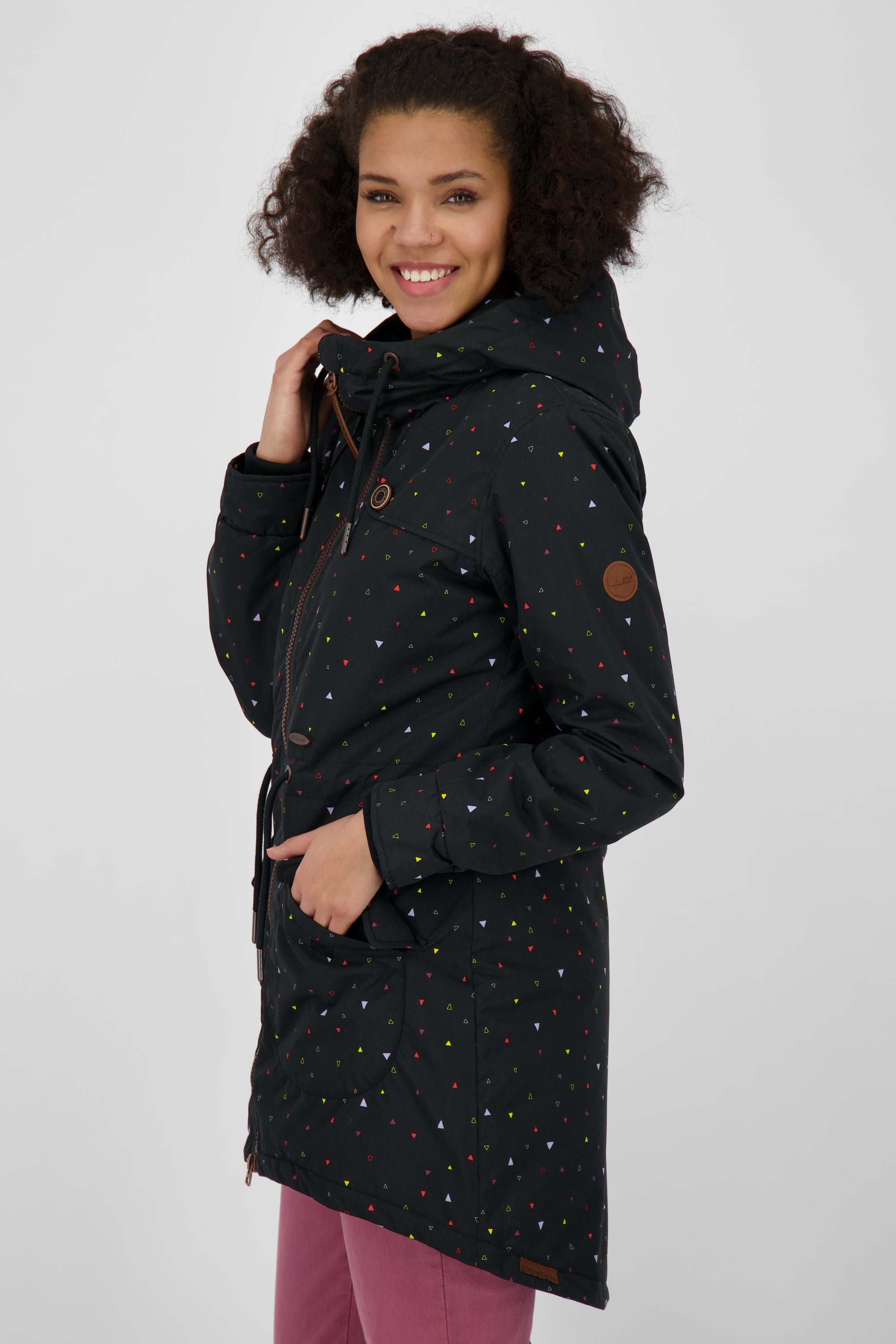 Alife and Kickin CharlotteAK B - Stylische Damenjacke mit figurbetonter Passform Schwarz