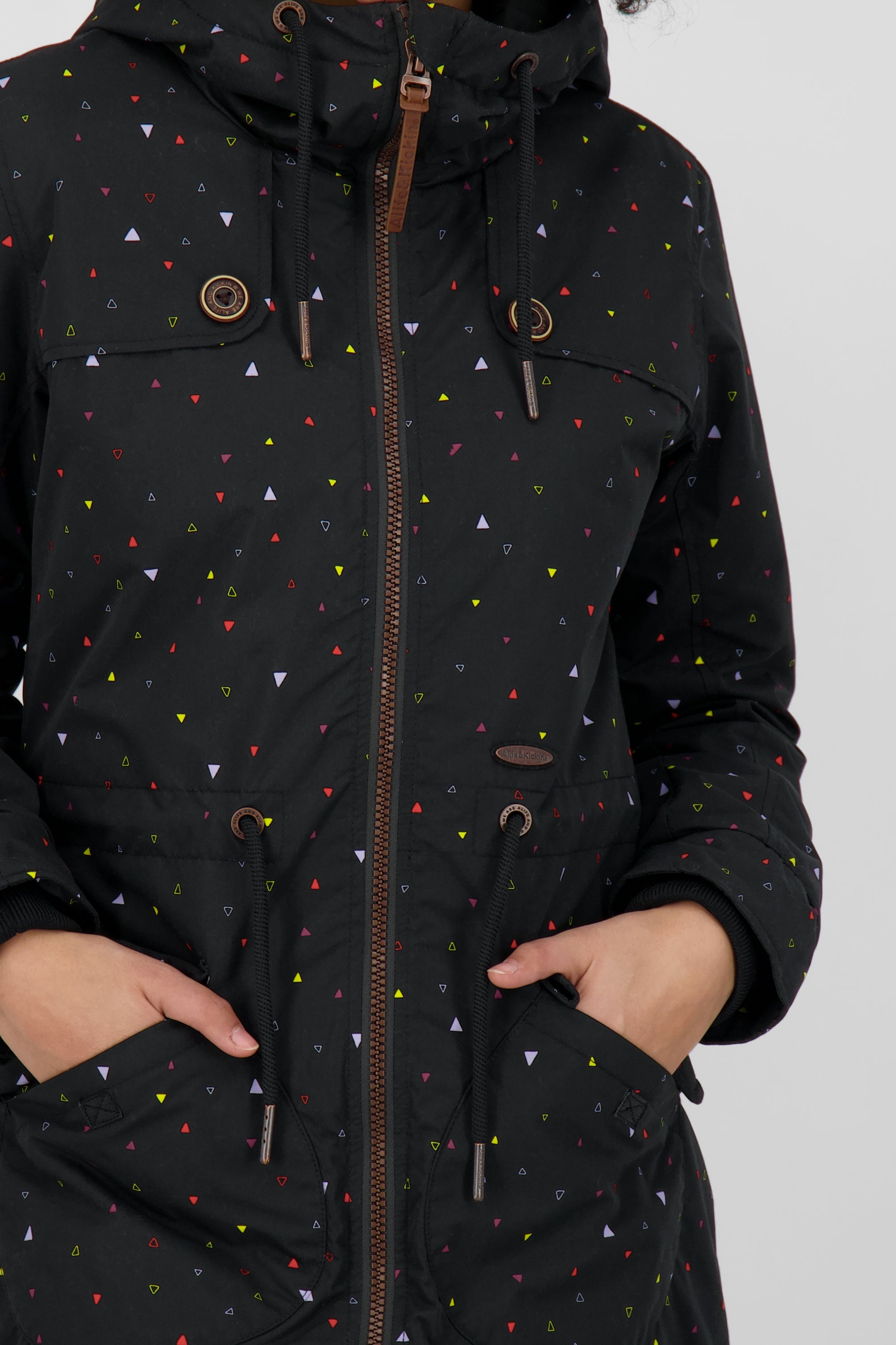 Alife and Kickin CharlotteAK B - Stylische Damenjacke mit figurbetonter Passform Schwarz