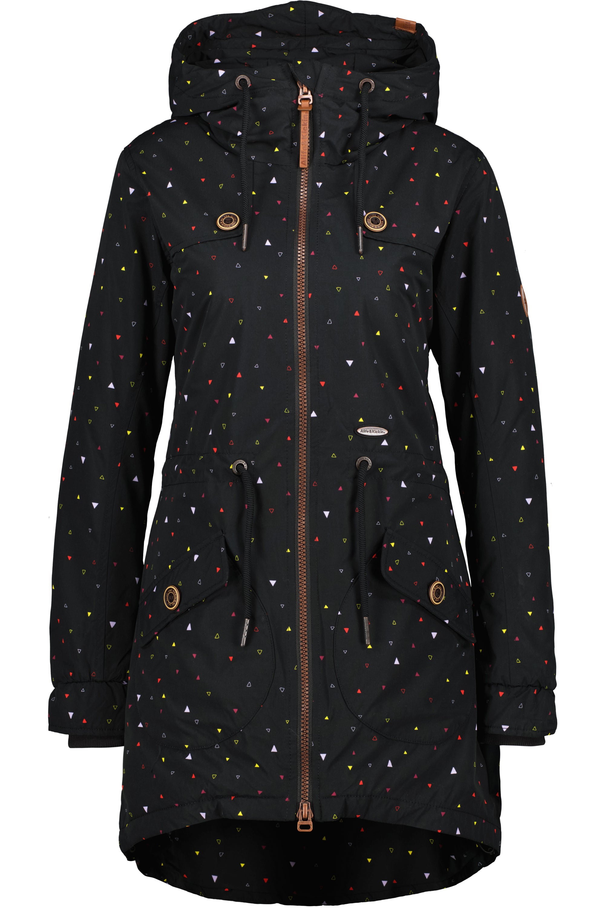 Alife and Kickin CharlotteAK B - Stylische Damenjacke mit figurbetonter Passform Schwarz