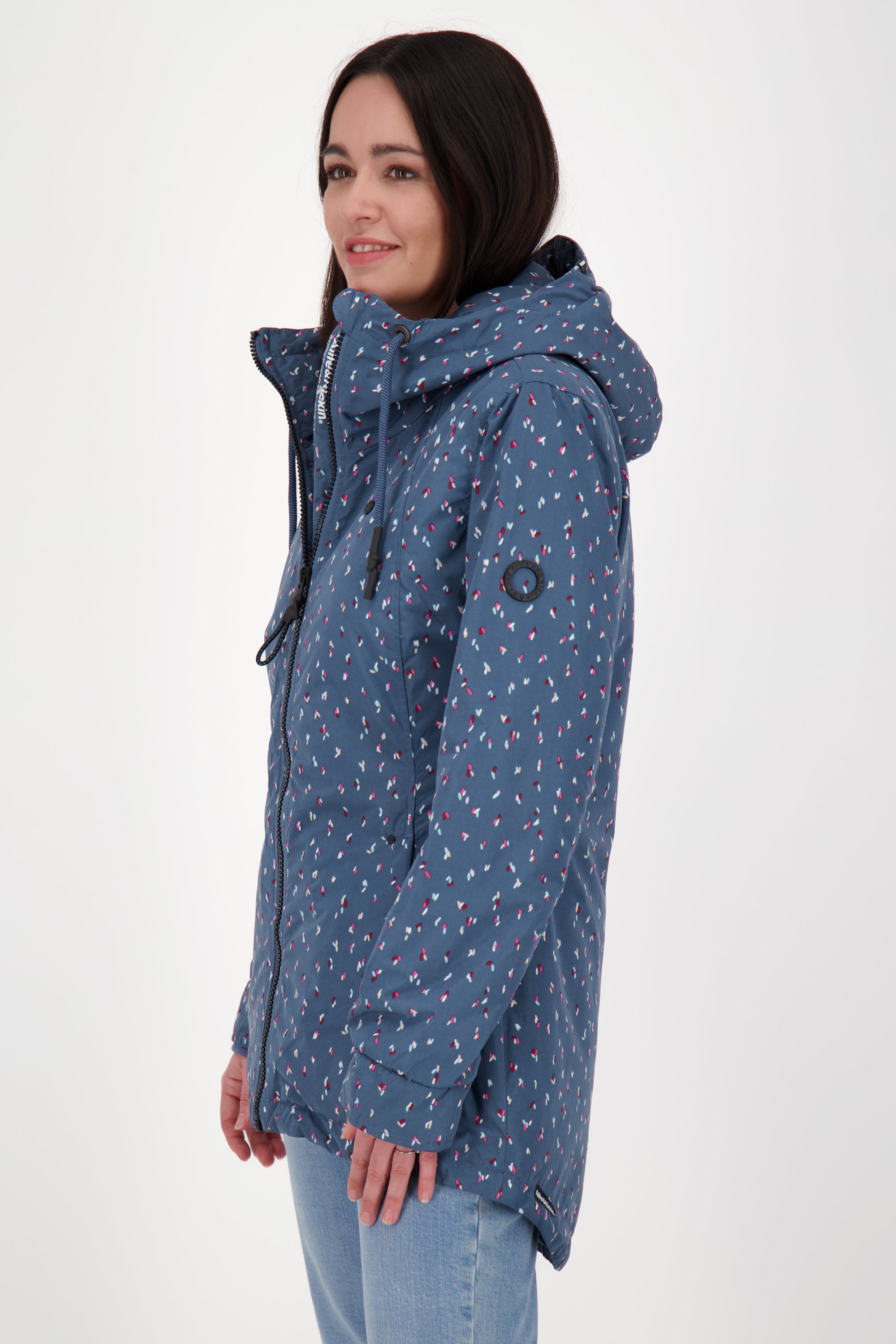 Damenjacke von Alife and Kickin - LilouAK B mit sportivem Design Dunkelblau