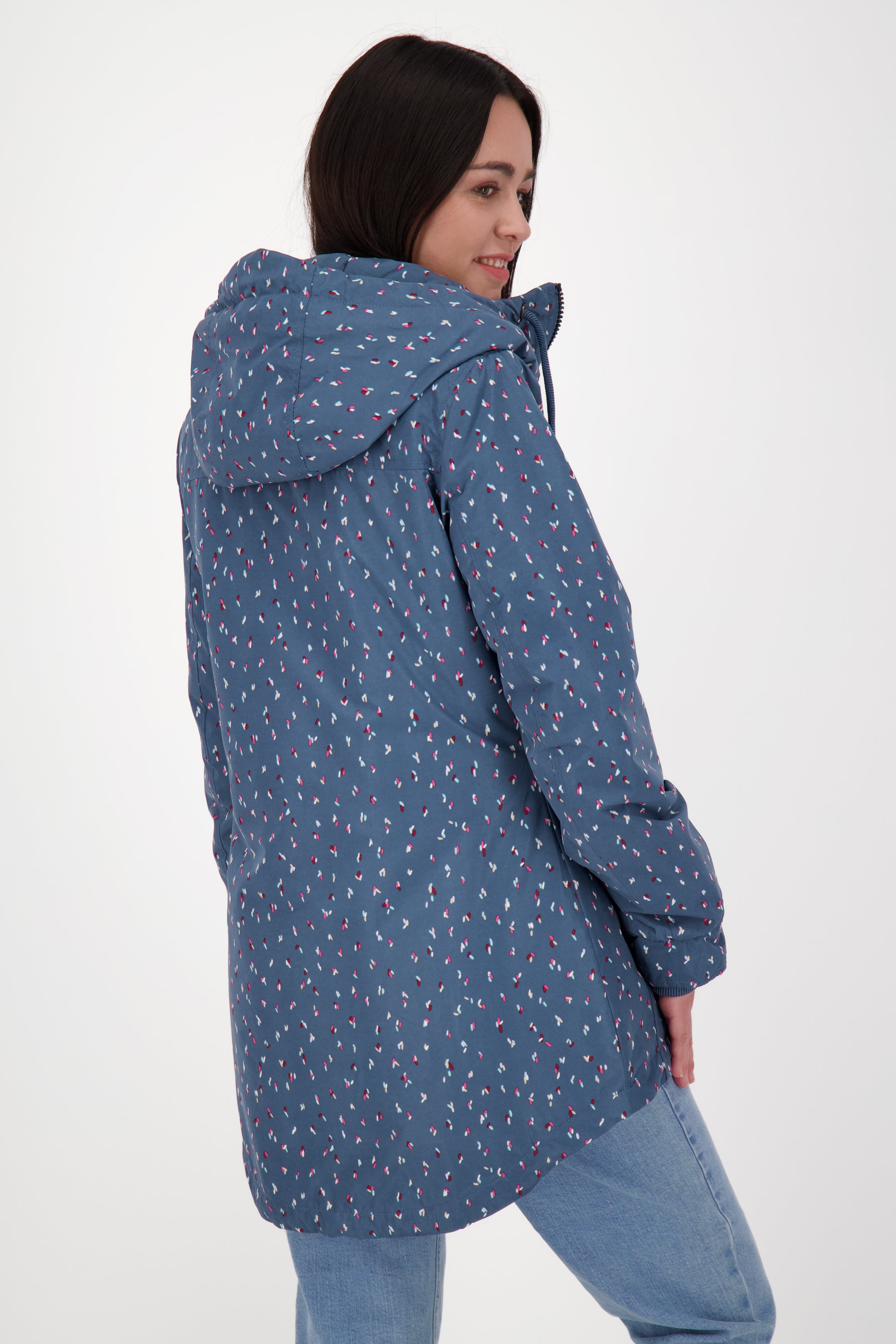 Damenjacke von Alife and Kickin - LilouAK B mit sportivem Design Dunkelblau