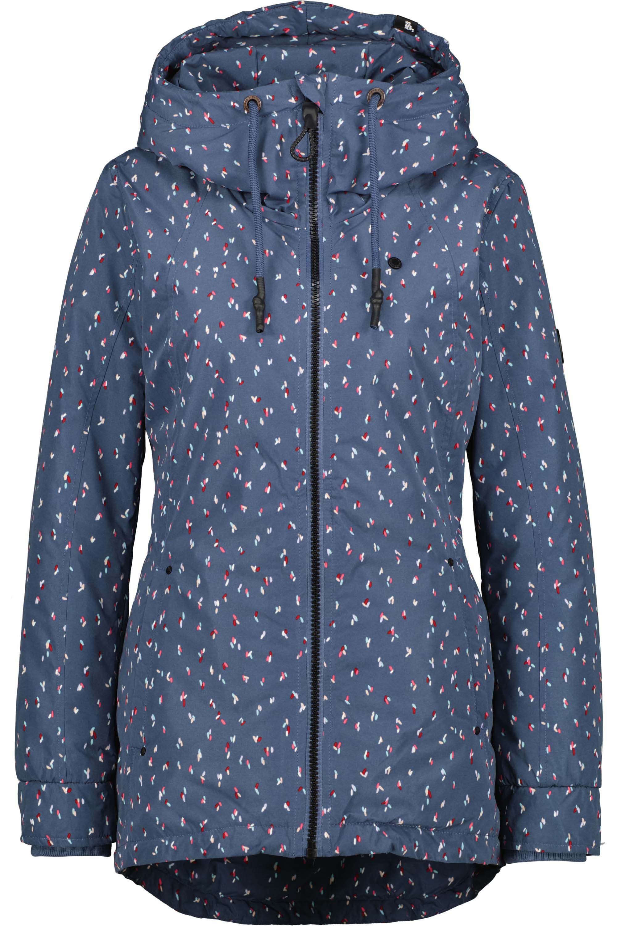 Damenjacke von Alife and Kickin - LilouAK B mit sportivem Design Dunkelblau